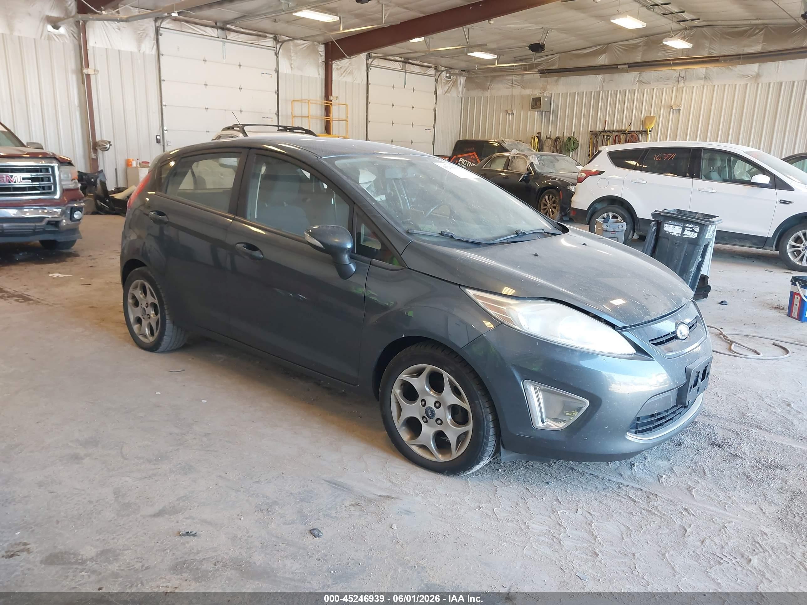 2011 Ford Fiesta Ses Blue vin: 3FADP4FJ1BM177571
