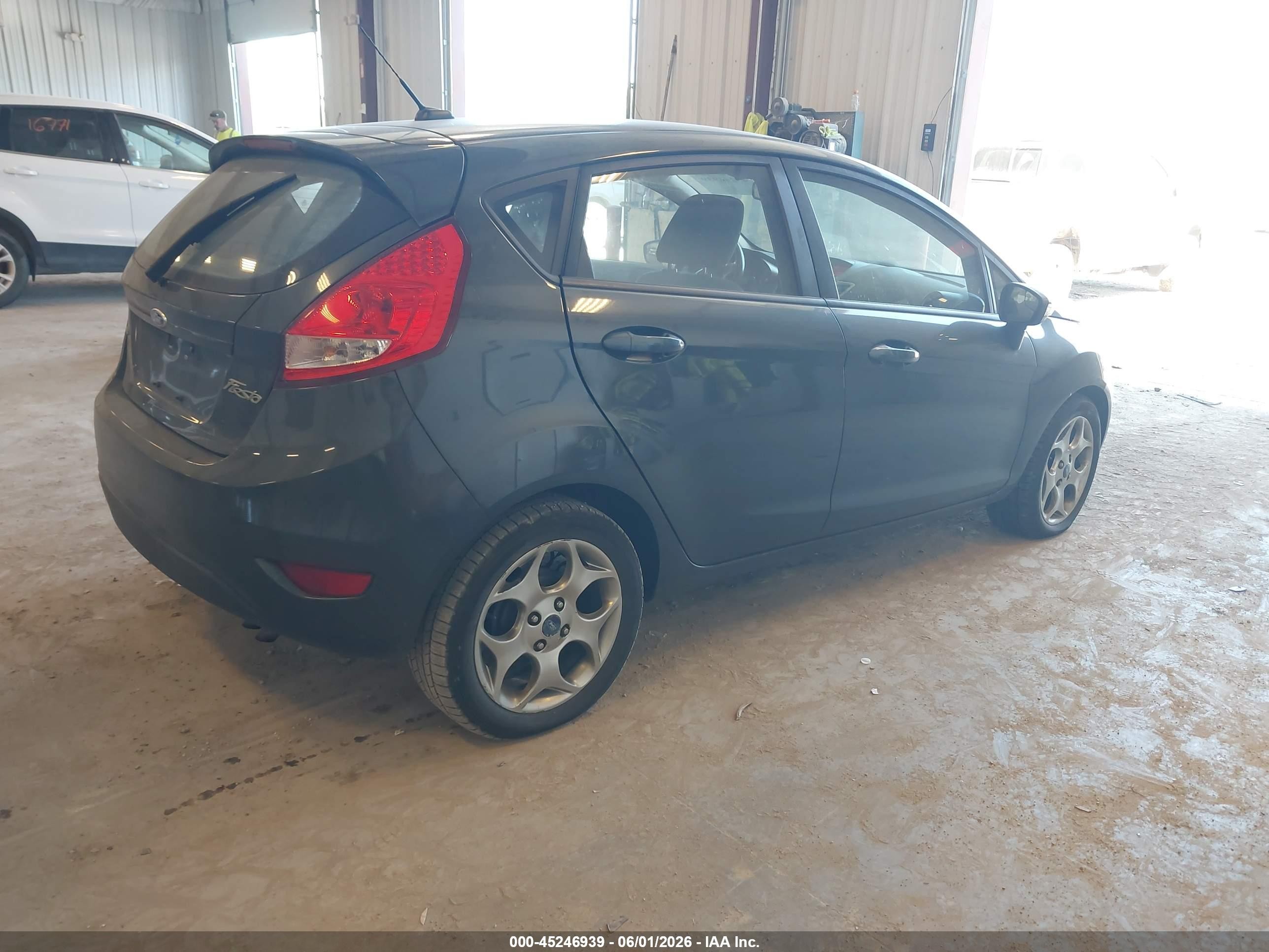 2011 Ford Fiesta Ses Blue vin: 3FADP4FJ1BM177571