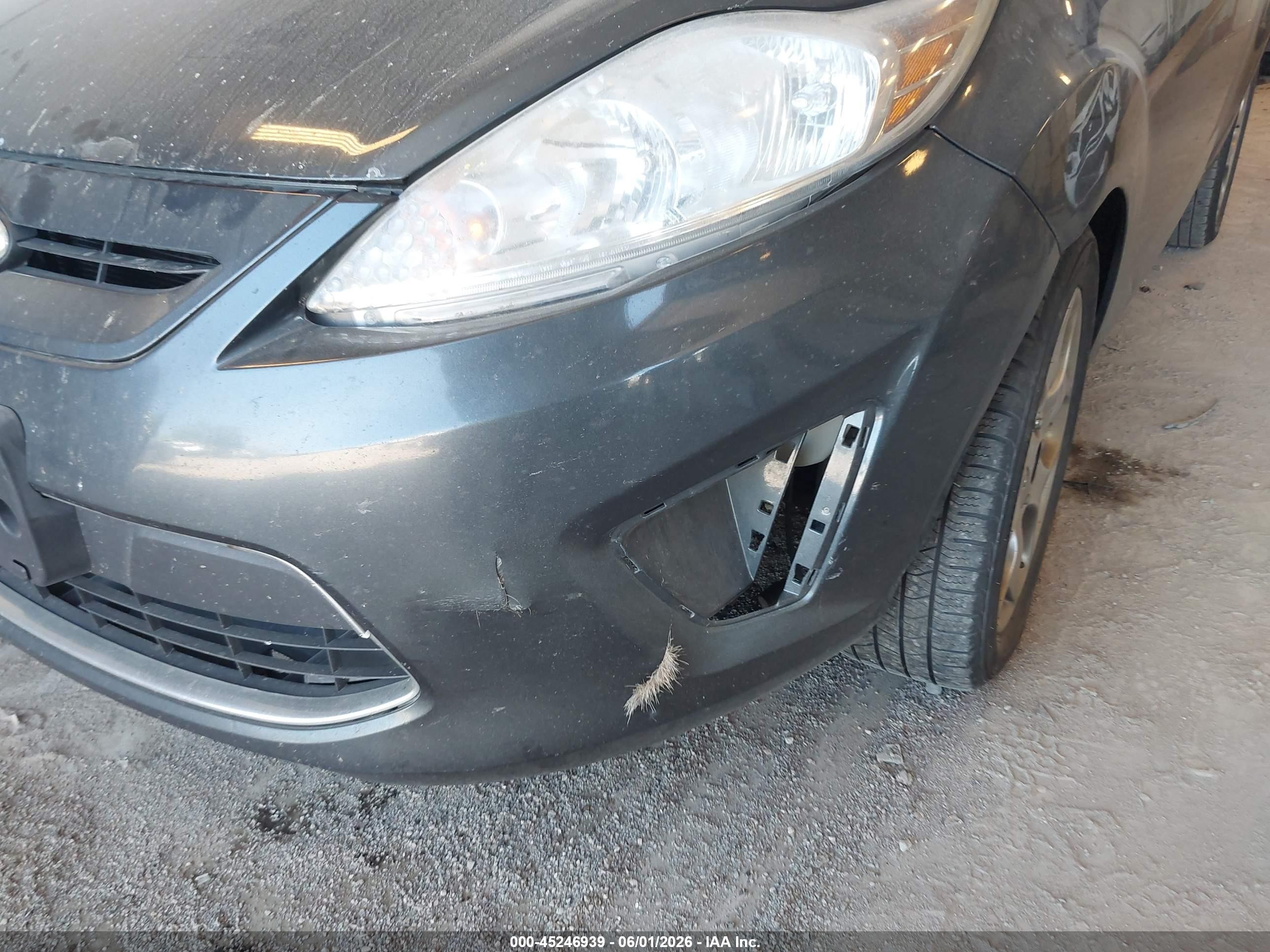 2011 Ford Fiesta Ses Blue vin: 3FADP4FJ1BM177571
