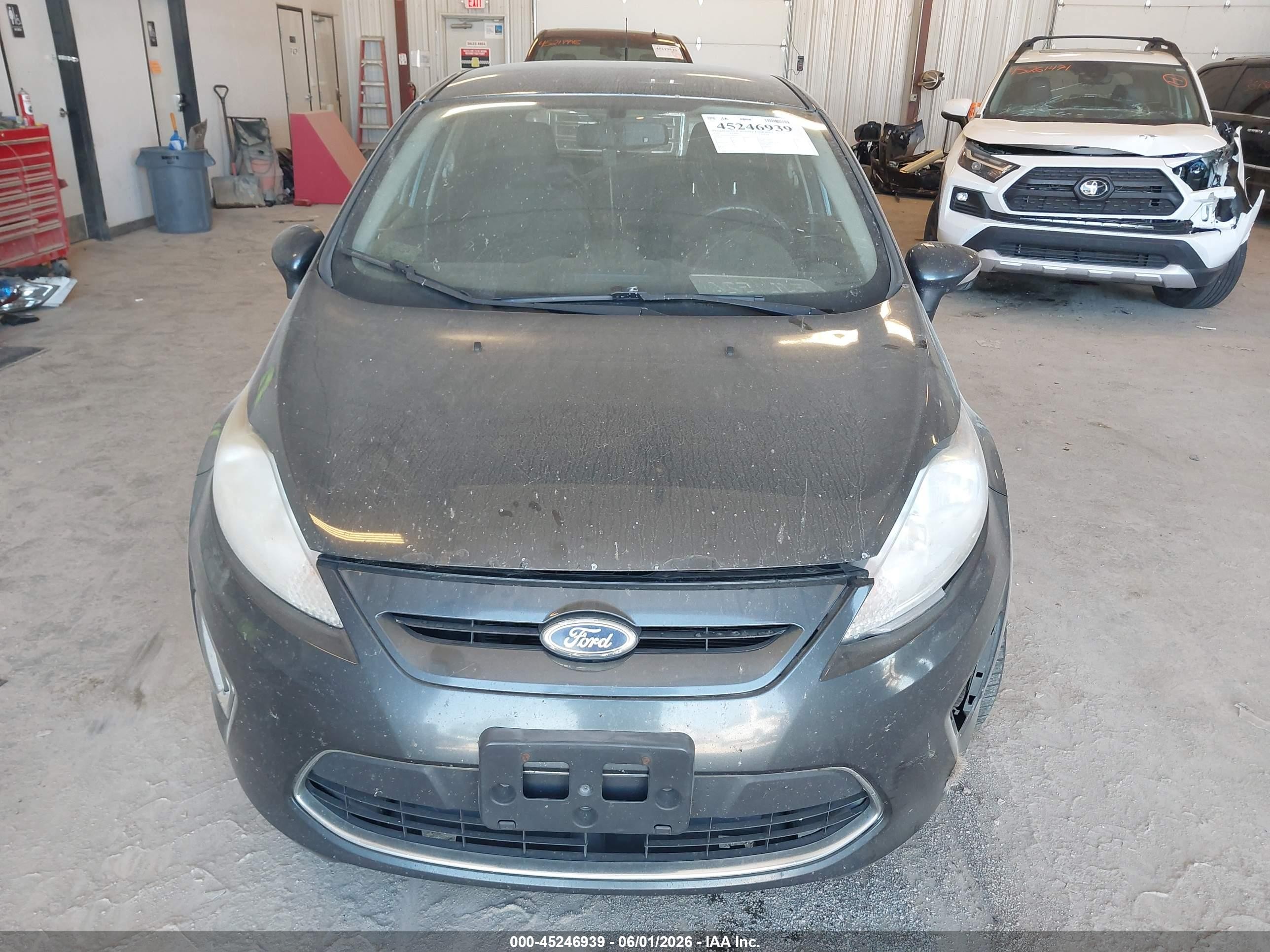 2011 Ford Fiesta Ses Blue vin: 3FADP4FJ1BM177571