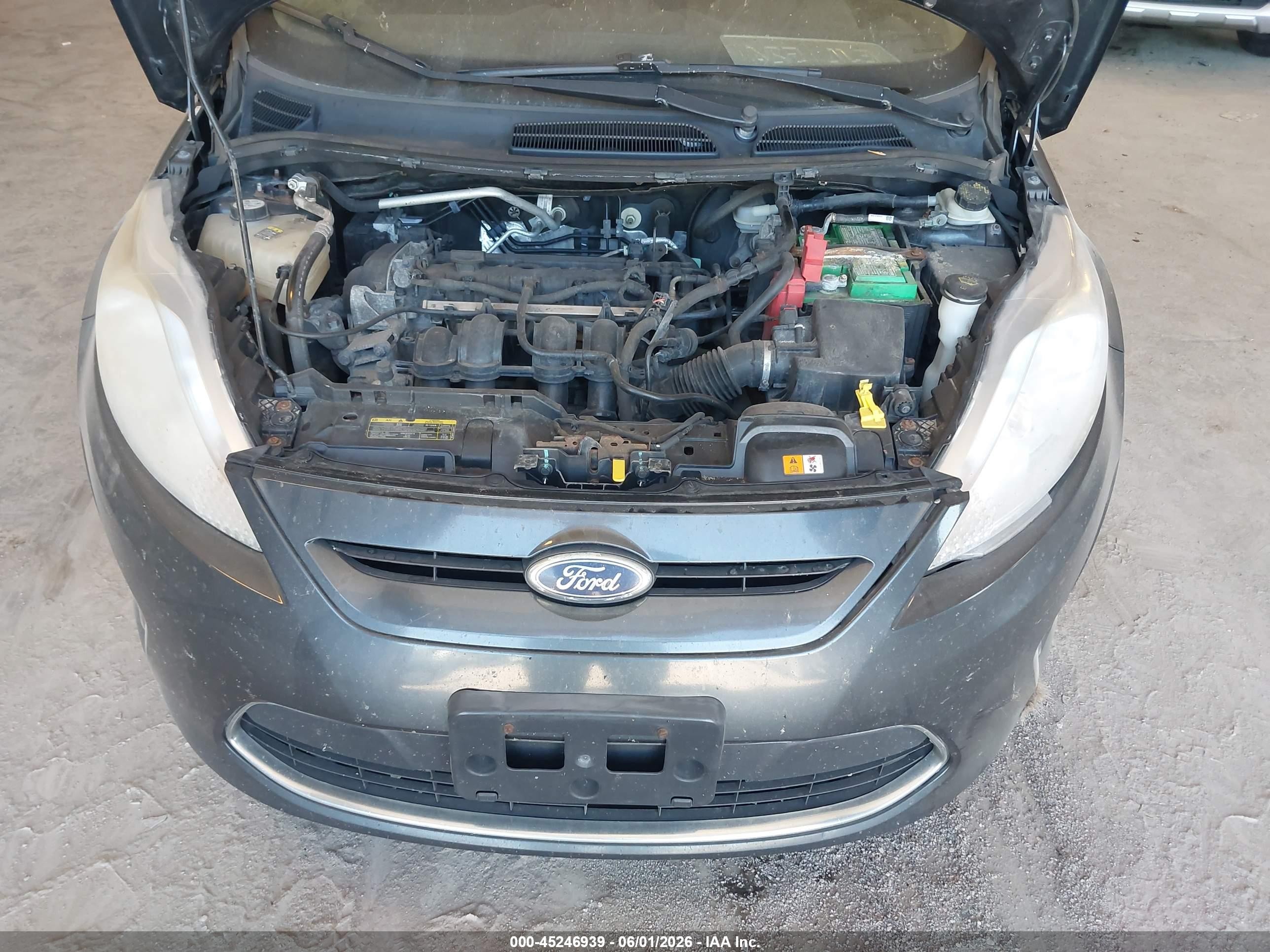 2011 Ford Fiesta Ses Blue vin: 3FADP4FJ1BM177571