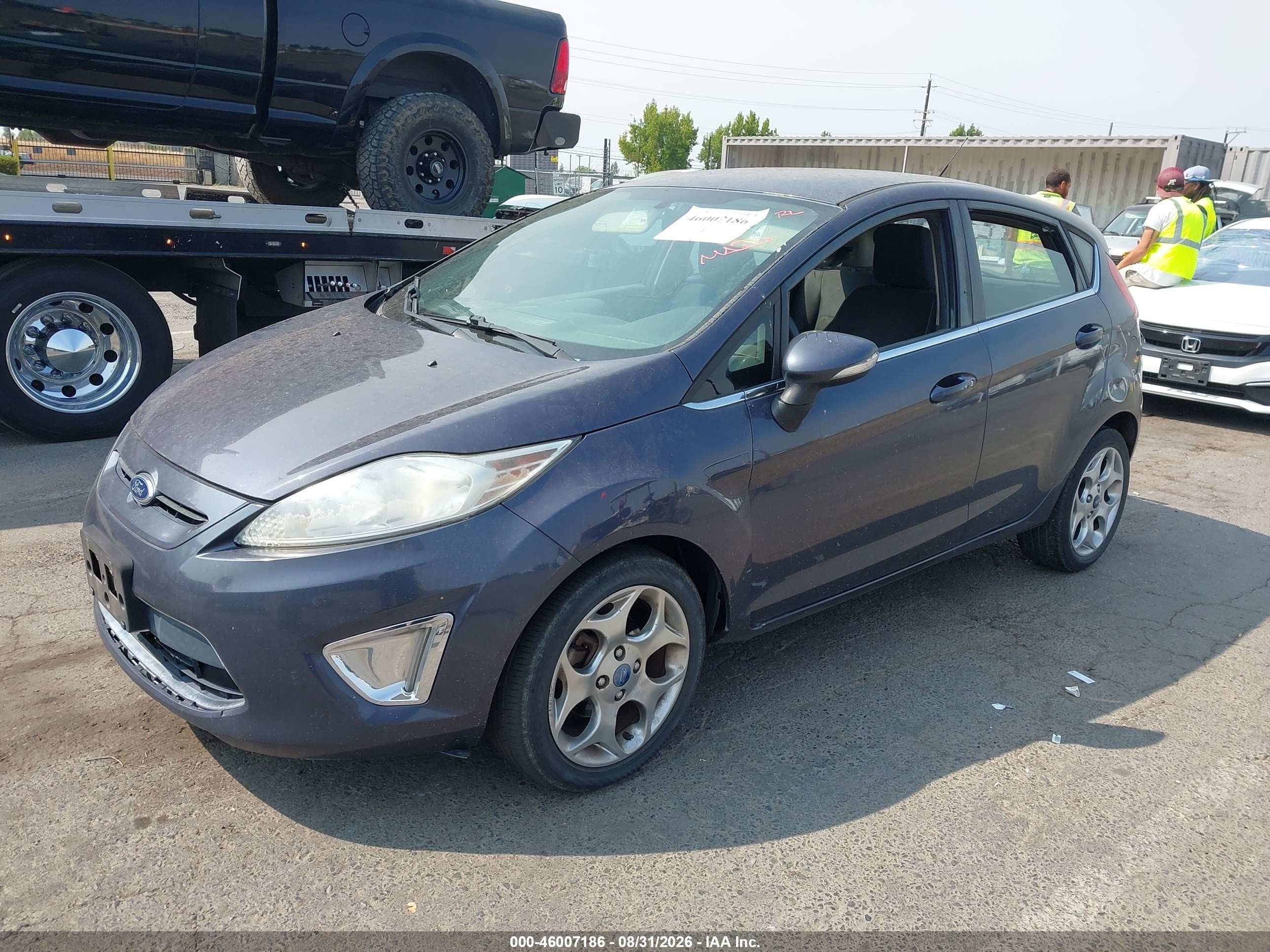 2012 Ford Fiesta Ses Blue vin: 3FADP4FJ1CM187891