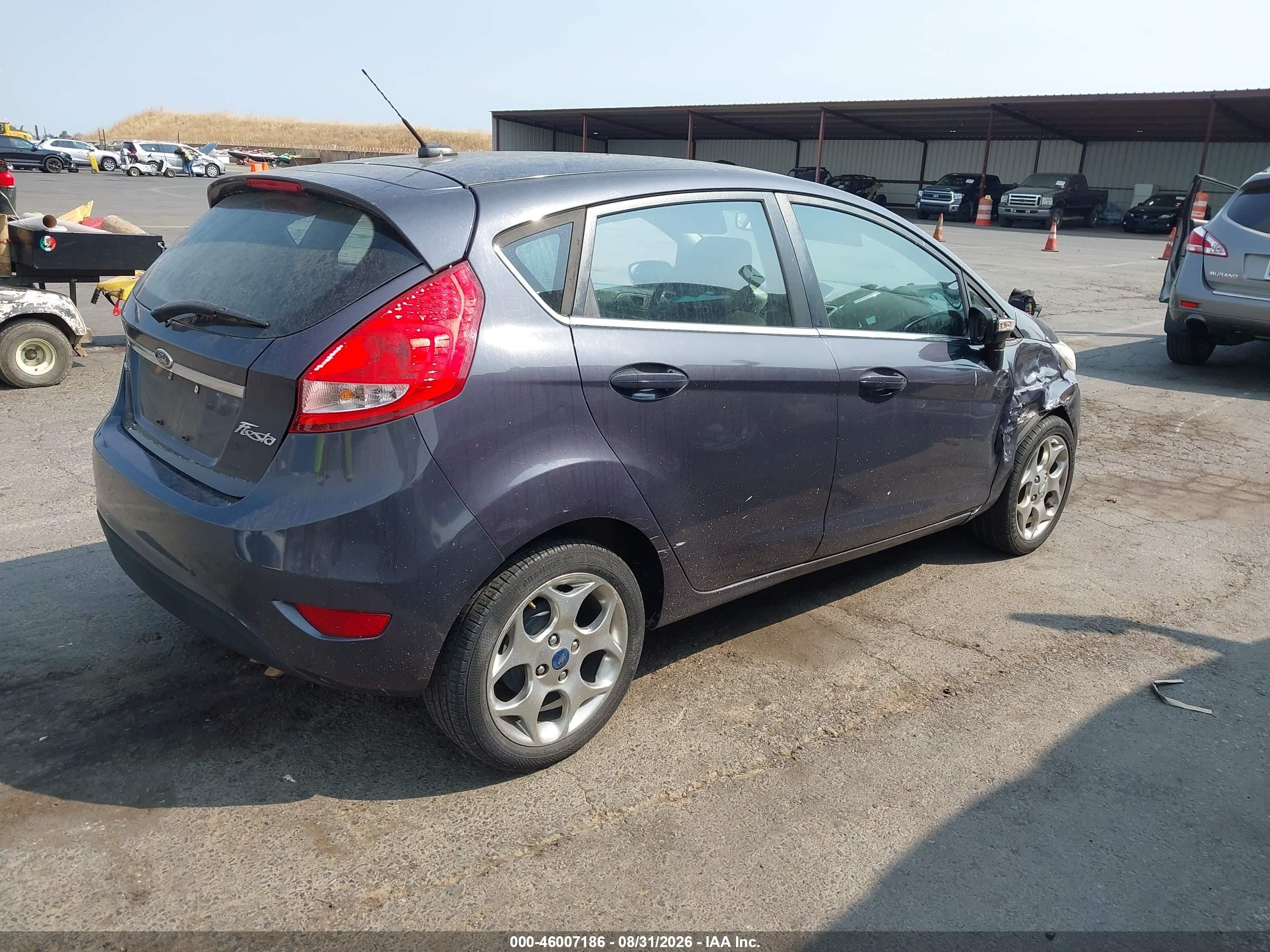 2012 Ford Fiesta Ses Blue vin: 3FADP4FJ1CM187891