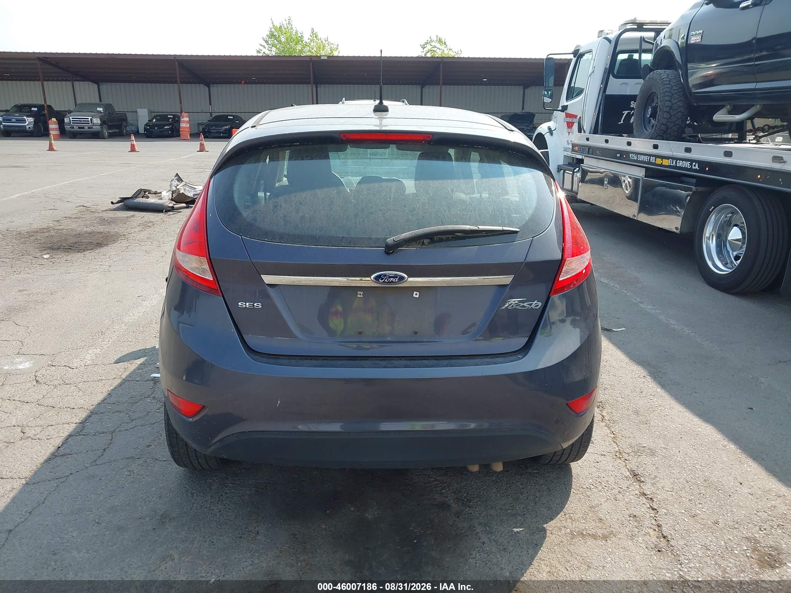 2012 Ford Fiesta Ses Blue vin: 3FADP4FJ1CM187891