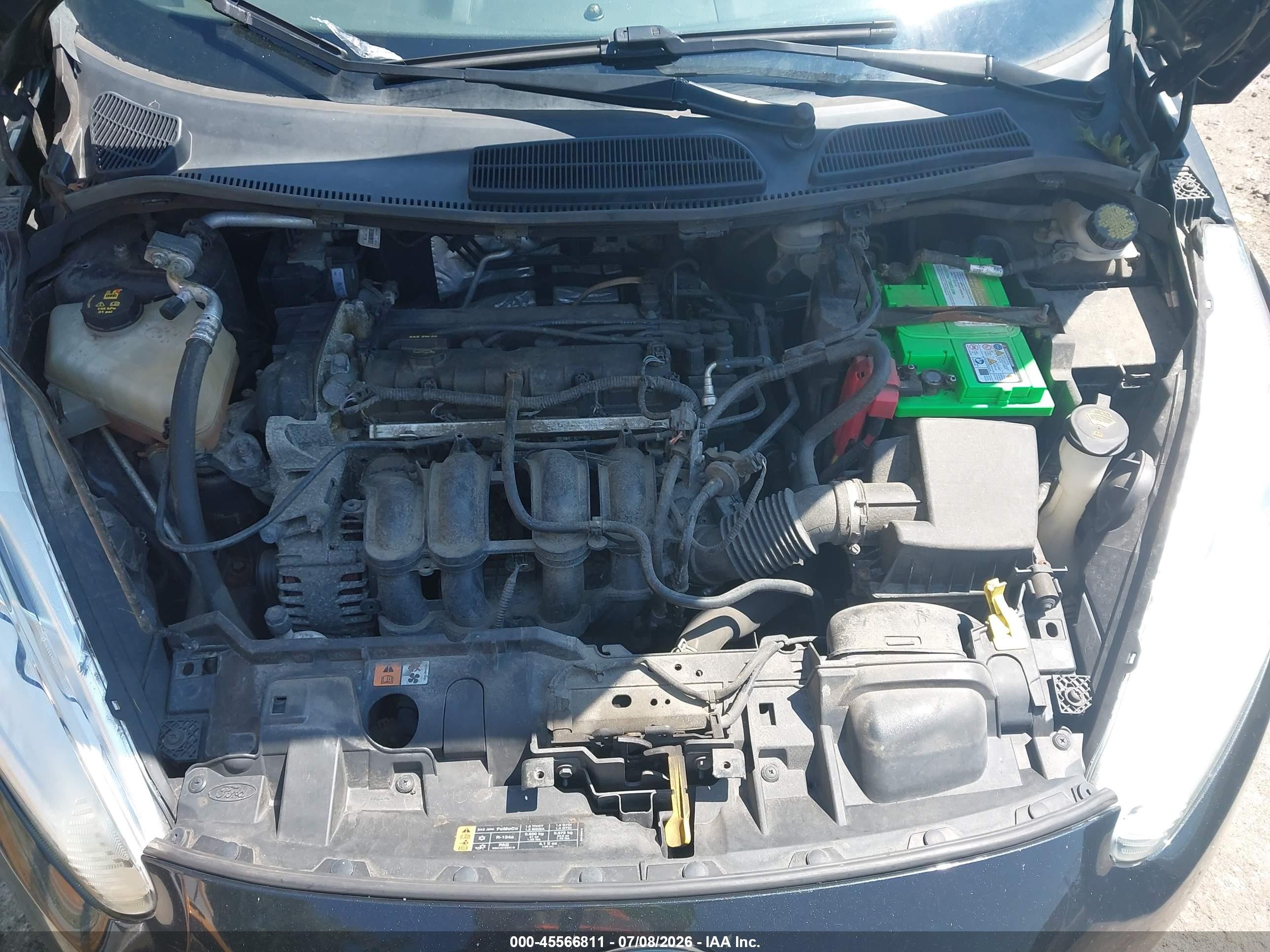 2015 Ford Fiesta Titanium Black vin: 3FADP4FJ1FM106134