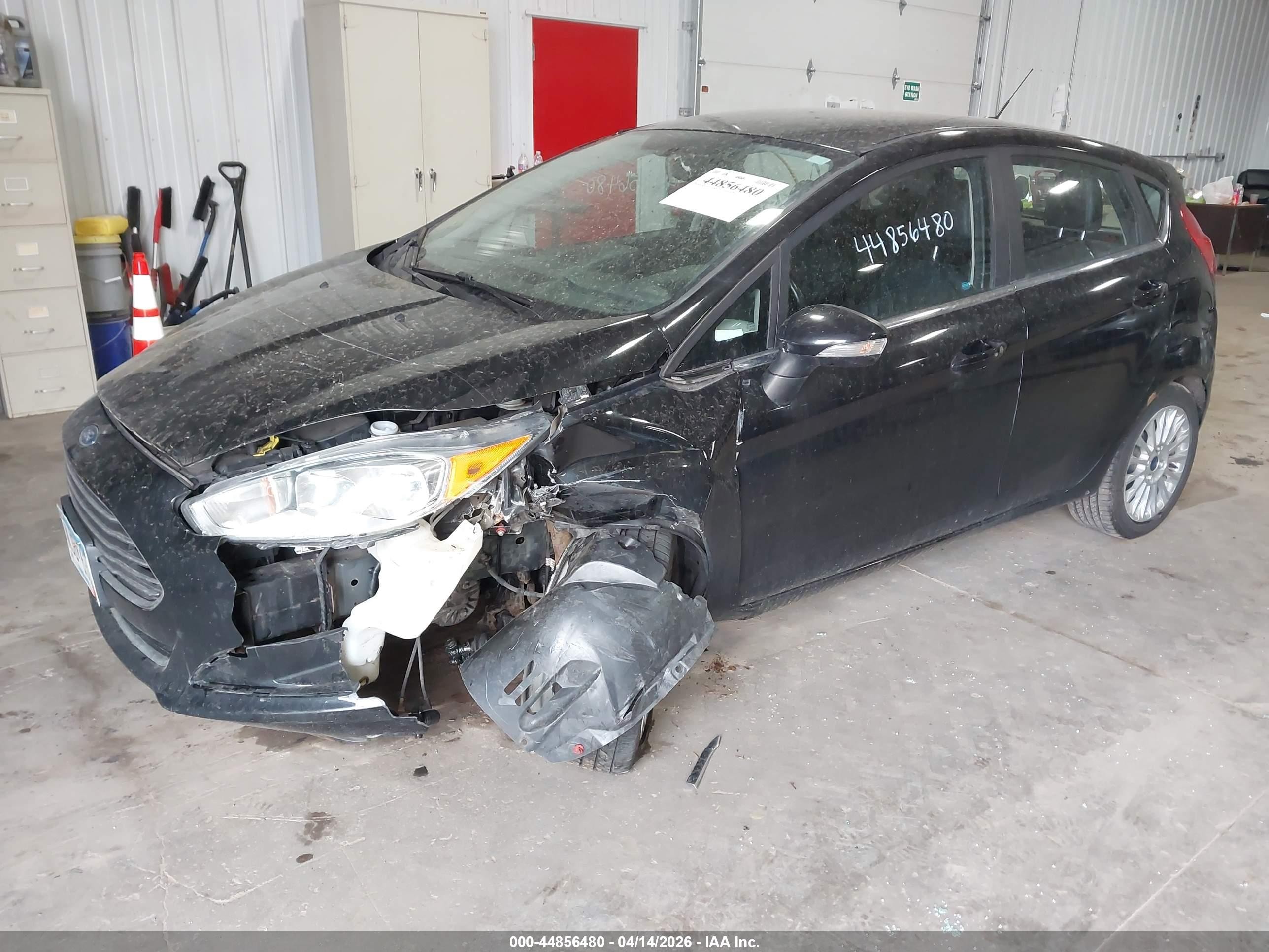 2015 Ford Fiesta Titanium Black vin: 3FADP4FJ1FM141773