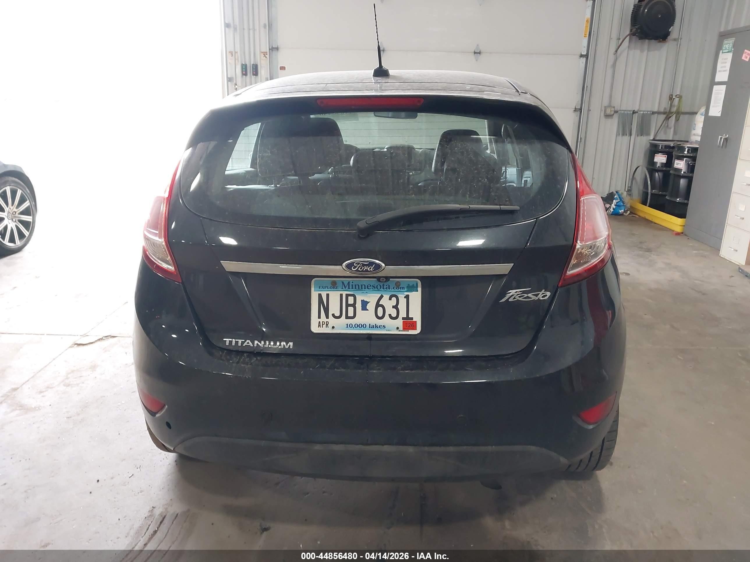 2015 Ford Fiesta Titanium Black vin: 3FADP4FJ1FM141773