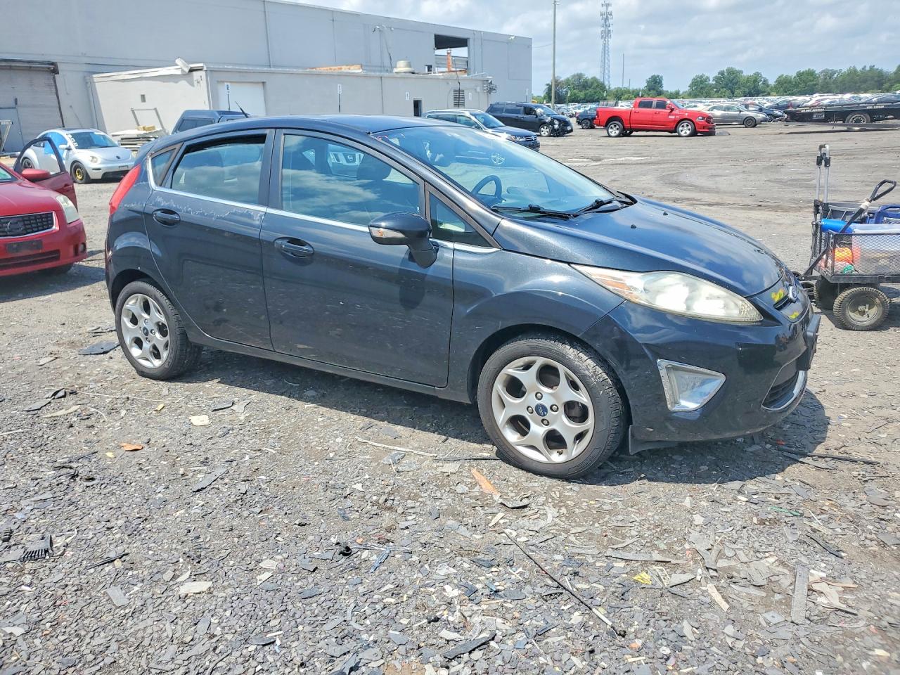 2011 Ford Fiesta Ses Black vin: 3FADP4FJ2BM134471