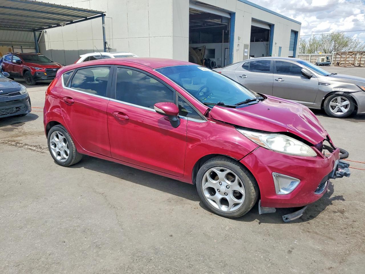 2011 Ford Fiesta Ses Purple vin: 3FADP4FJ2BM148712