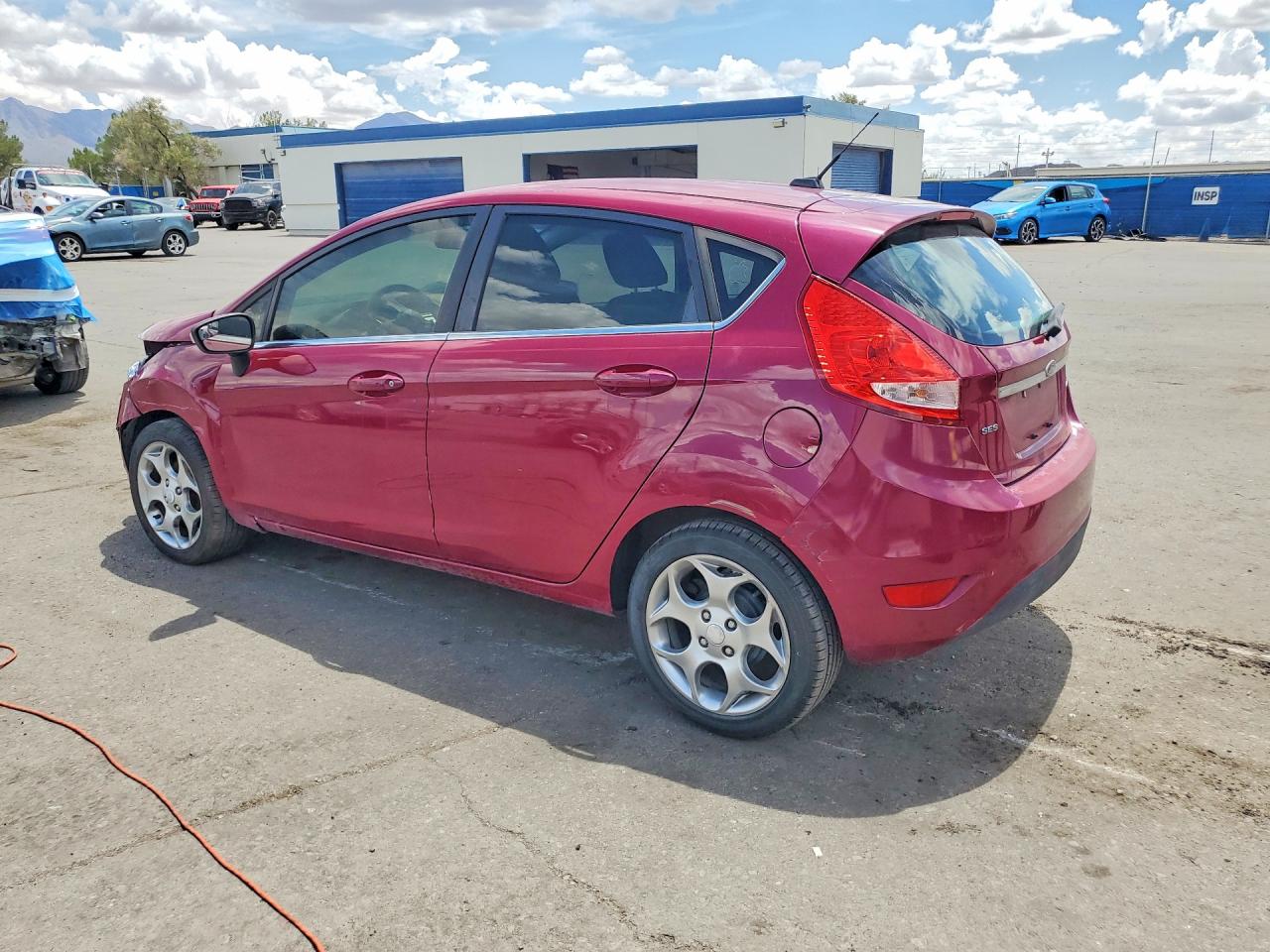 2011 Ford Fiesta Ses Purple vin: 3FADP4FJ2BM148712