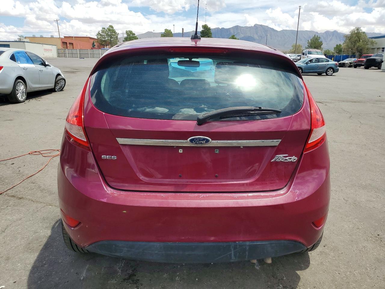 2011 Ford Fiesta Ses Purple vin: 3FADP4FJ2BM148712