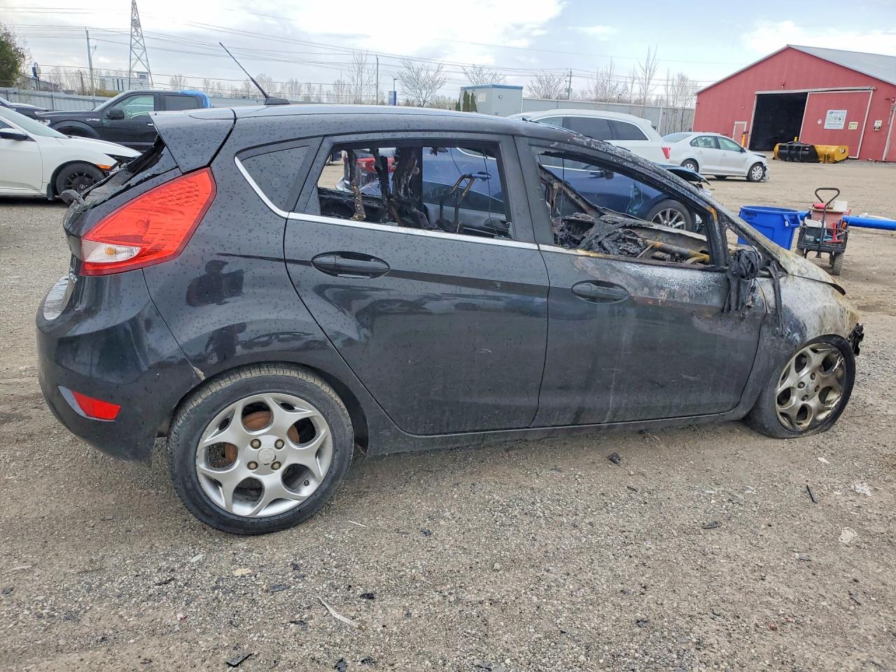 2011 Ford Fiesta Ses Charcoal vin: 3FADP4FJ2BM161217