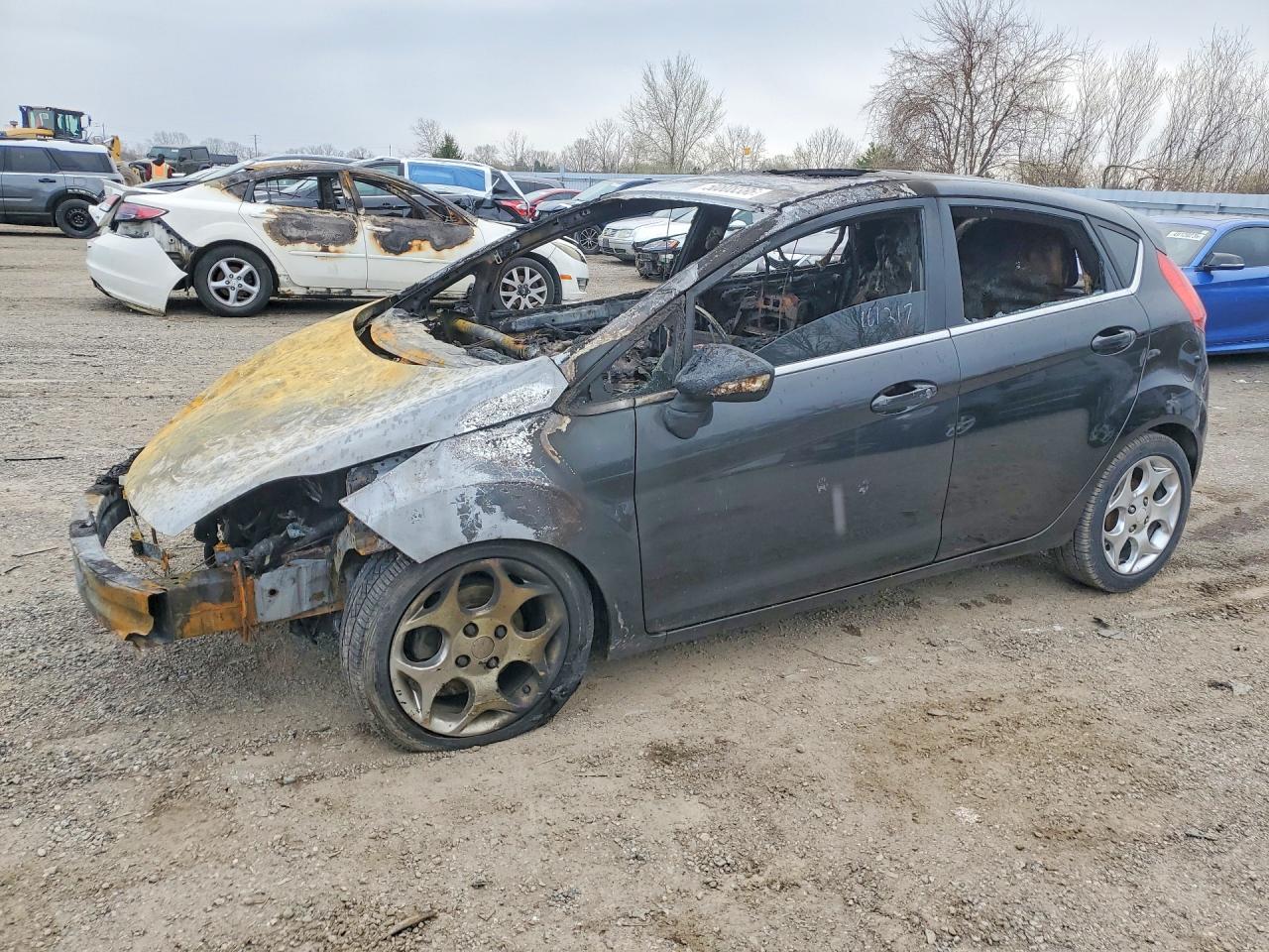 2011 Ford Fiesta Ses Charcoal vin: 3FADP4FJ2BM161217