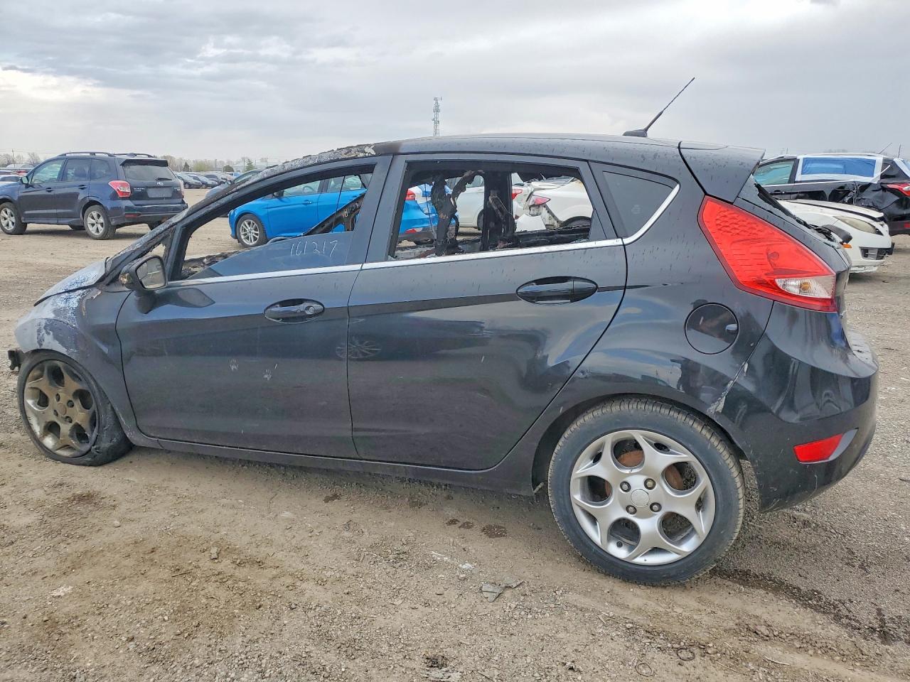 2011 Ford Fiesta Ses Charcoal vin: 3FADP4FJ2BM161217