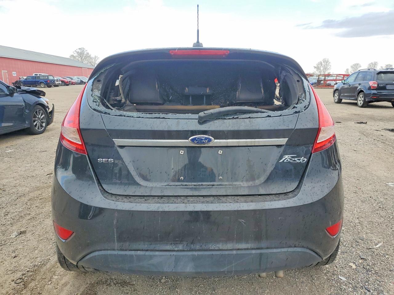 2011 Ford Fiesta Ses Charcoal vin: 3FADP4FJ2BM161217