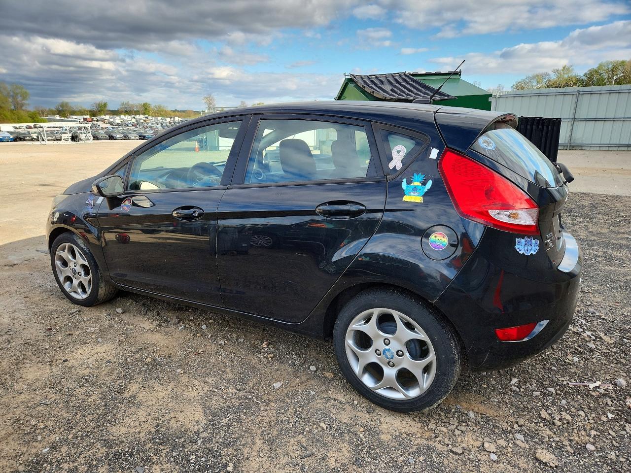 2011 Ford Fiesta Ses Black vin: 3FADP4FJ2BM205071