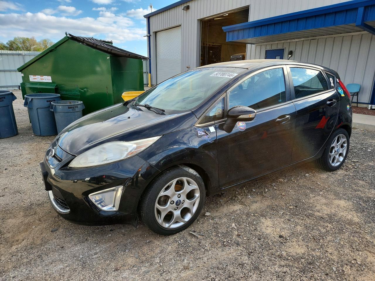 2011 Ford Fiesta Ses Black vin: 3FADP4FJ2BM205071