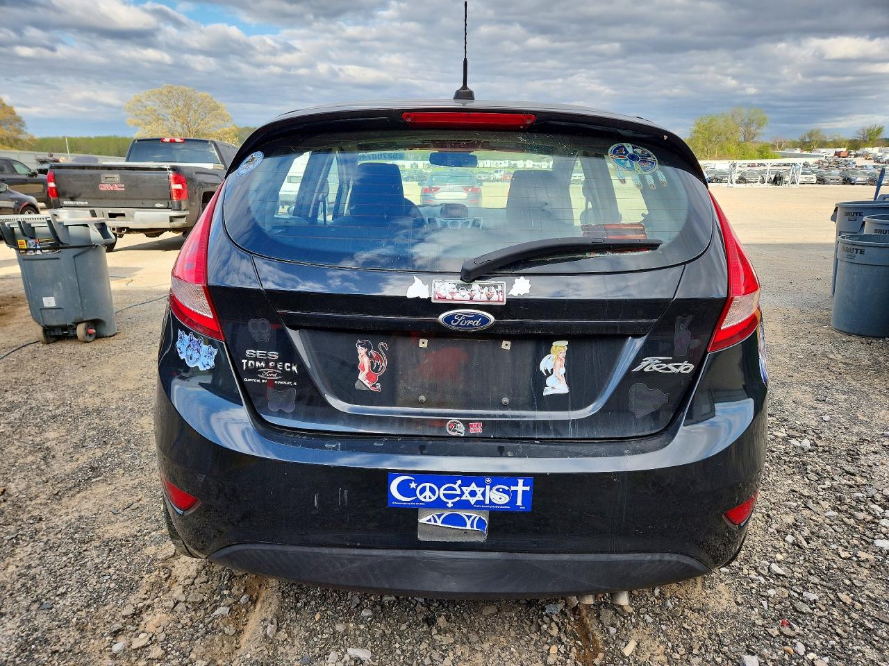 2011 Ford Fiesta Ses Black vin: 3FADP4FJ2BM205071