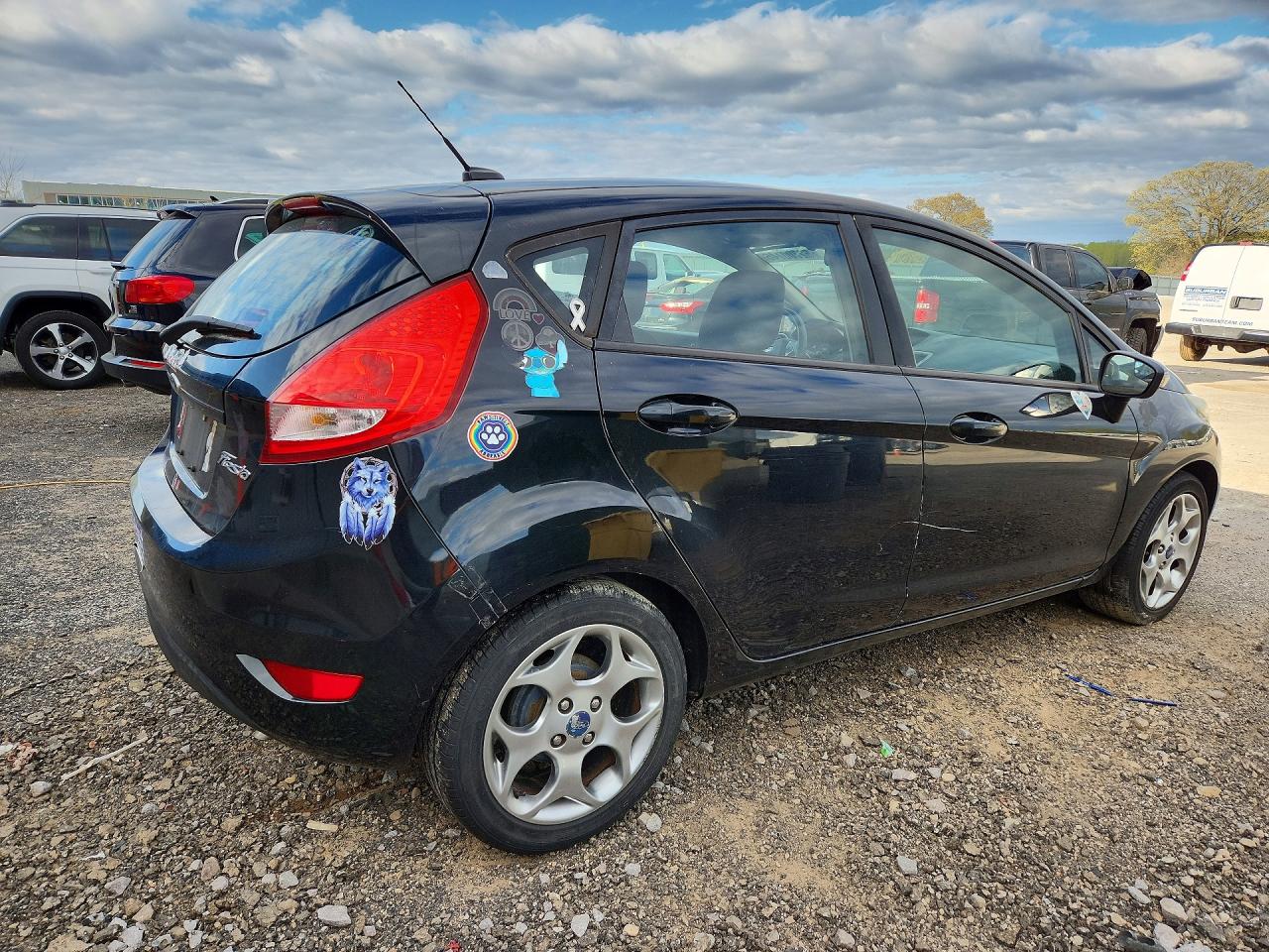 2011 Ford Fiesta Ses Black vin: 3FADP4FJ2BM205071