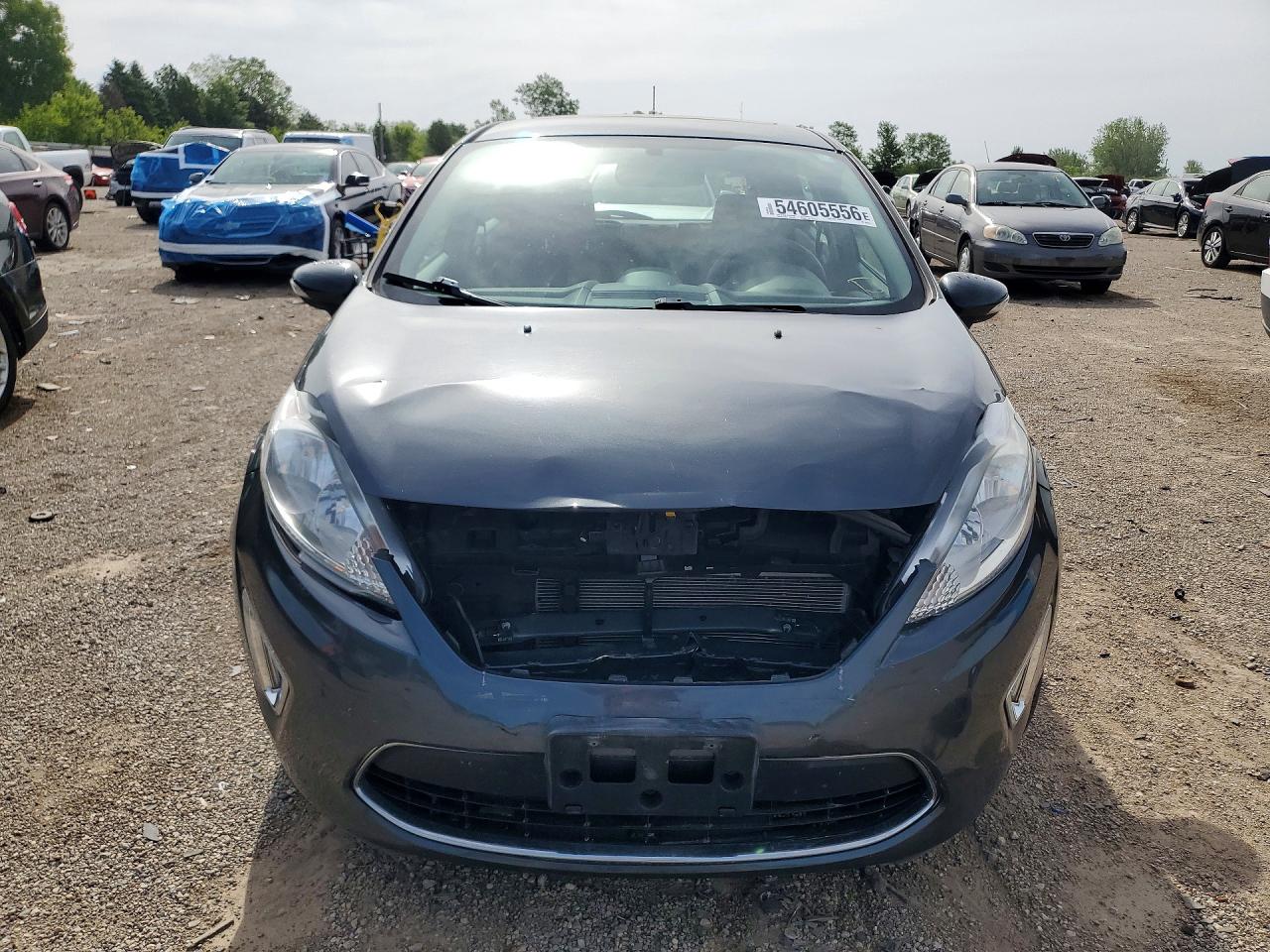 2011 Ford Fiesta Ses Gray vin: 3FADP4FJ2BM212196