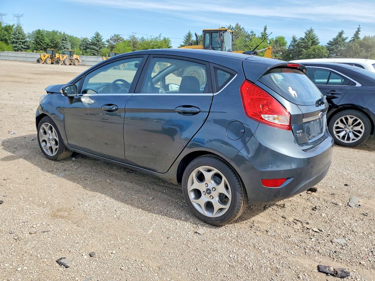 2011 Ford Fiesta Ses Gray vin: 3FADP4FJ2BM212196