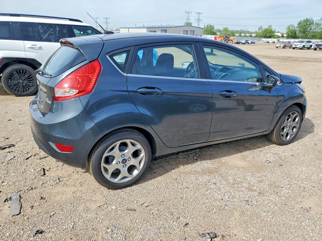 2011 Ford Fiesta Ses Gray vin: 3FADP4FJ2BM212196