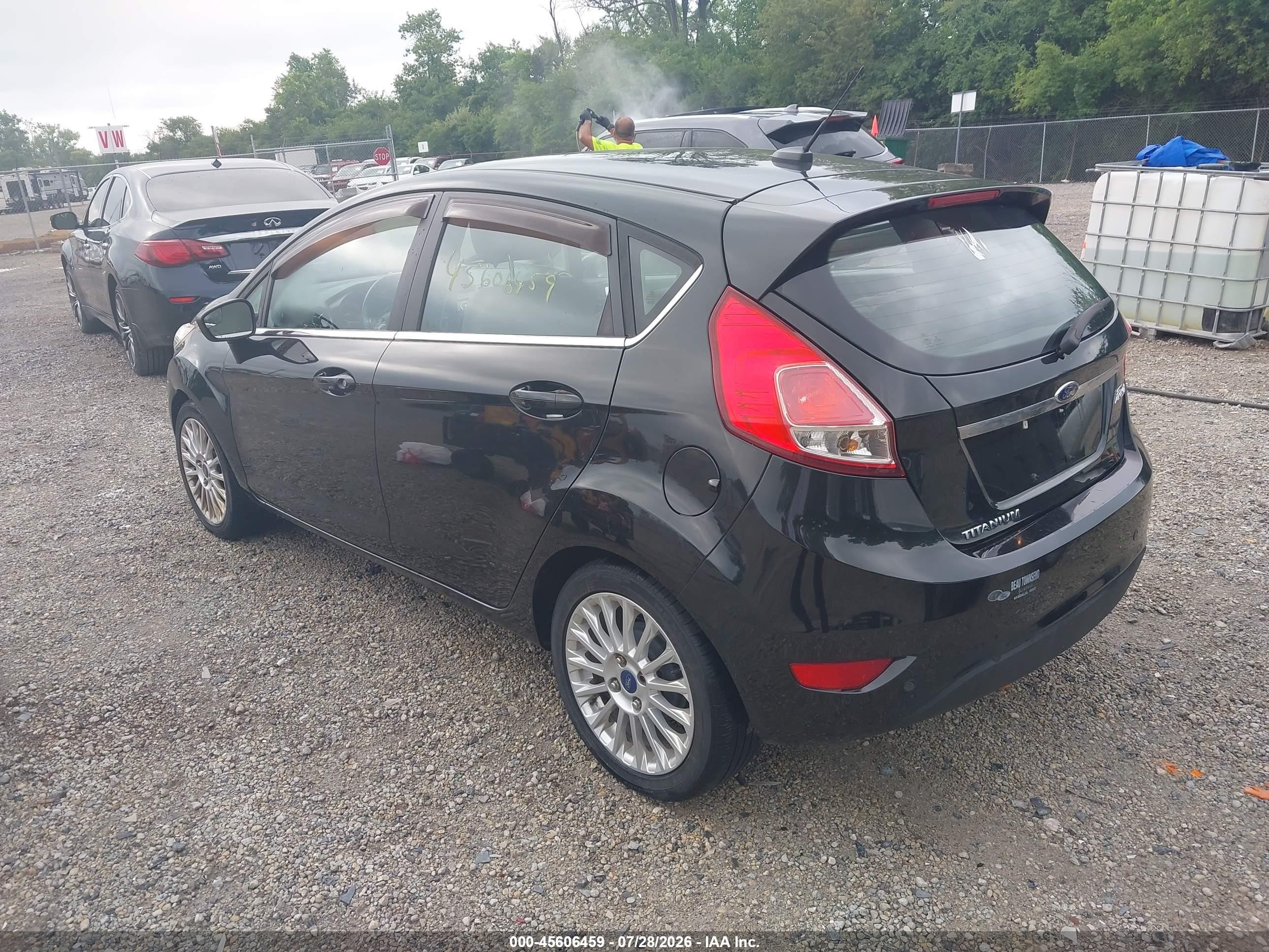 2014 Ford Fiesta Titanium Black vin: 3FADP4FJ2EM151095