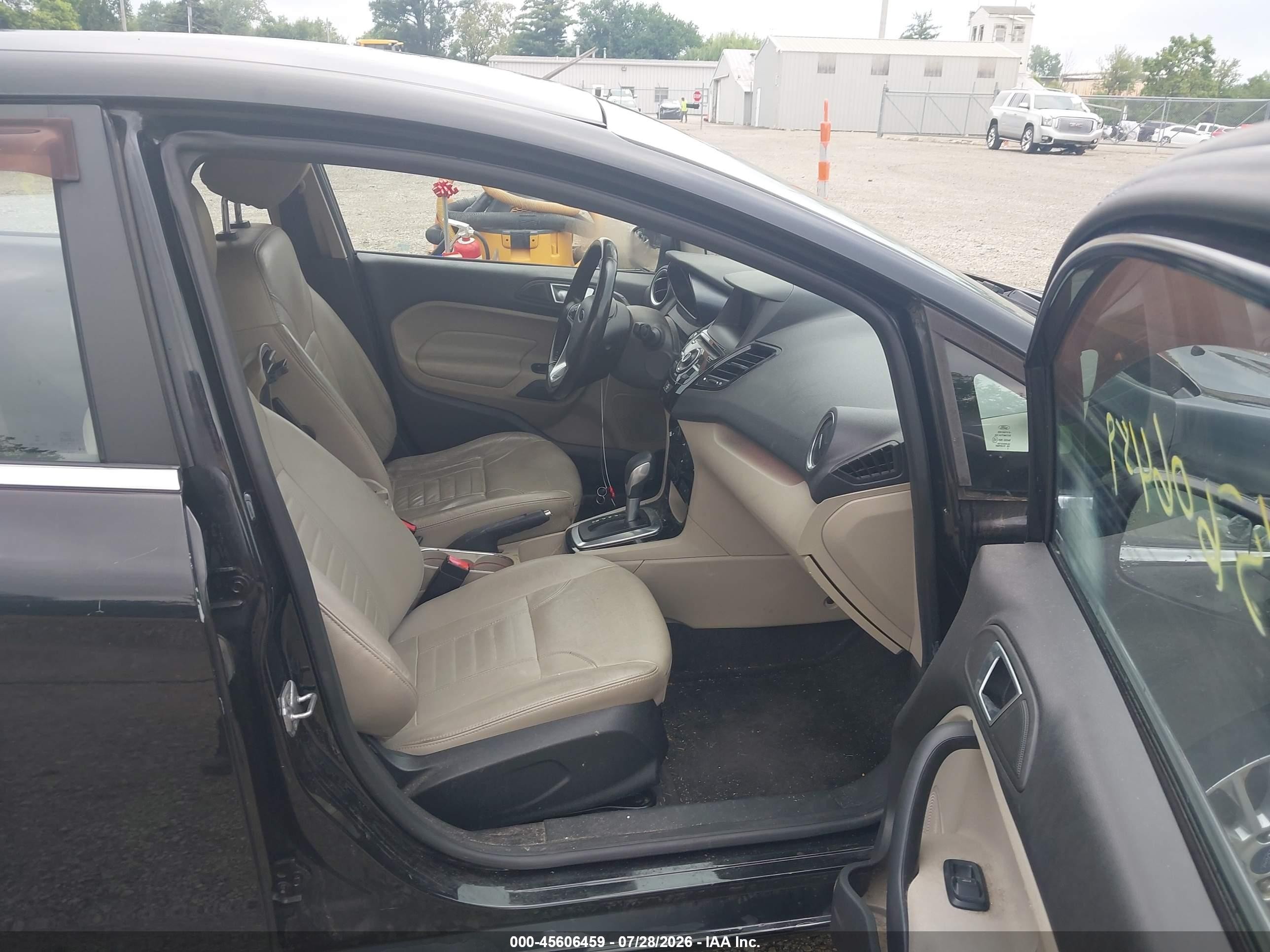 2014 Ford Fiesta Titanium Black vin: 3FADP4FJ2EM151095