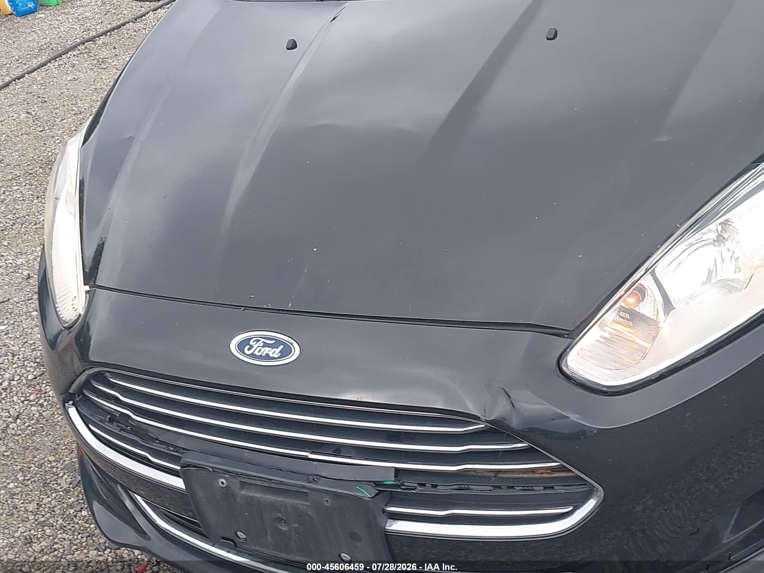 2014 Ford Fiesta Titanium Black vin: 3FADP4FJ2EM151095