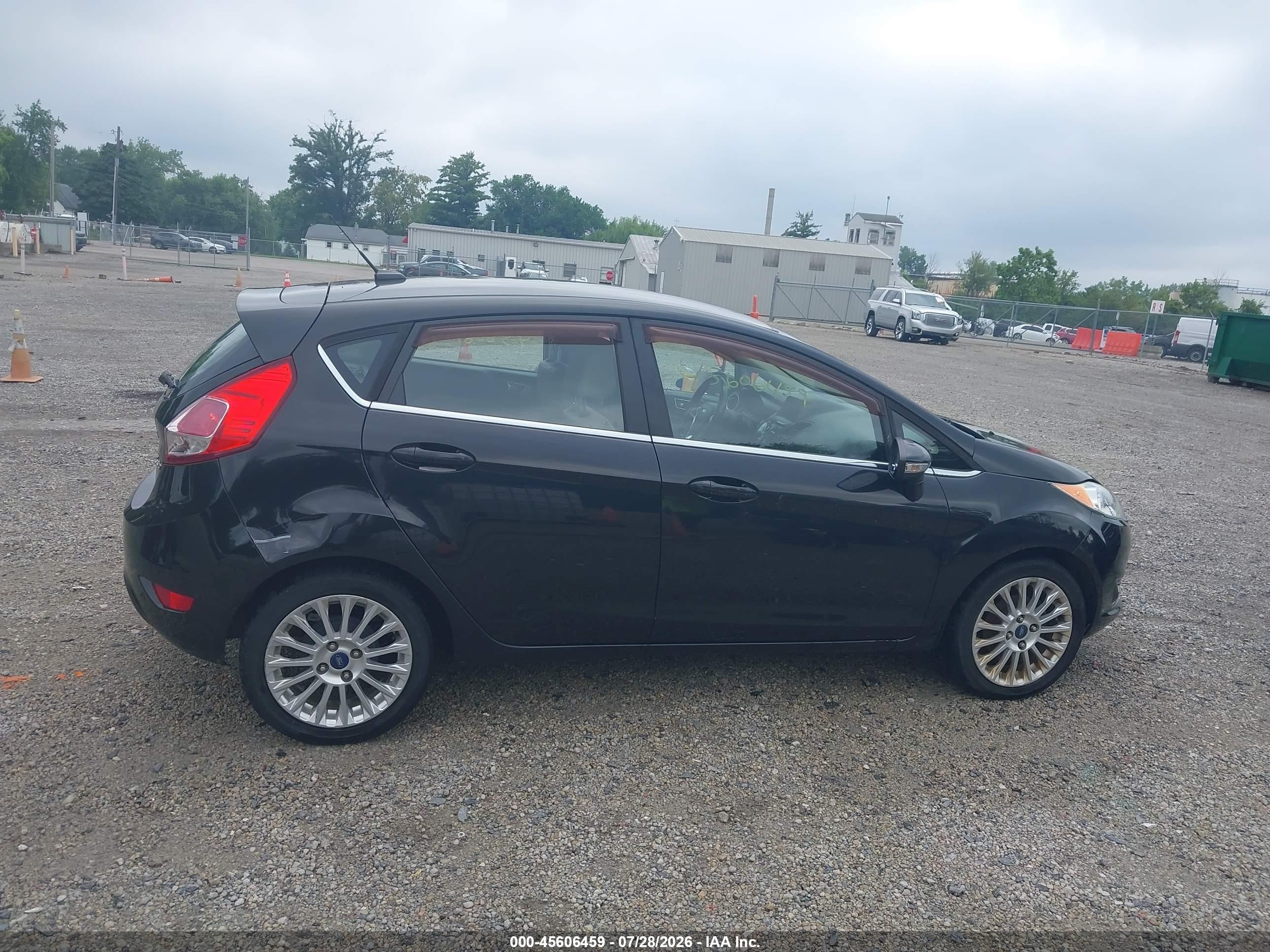 2014 Ford Fiesta Titanium Black vin: 3FADP4FJ2EM151095