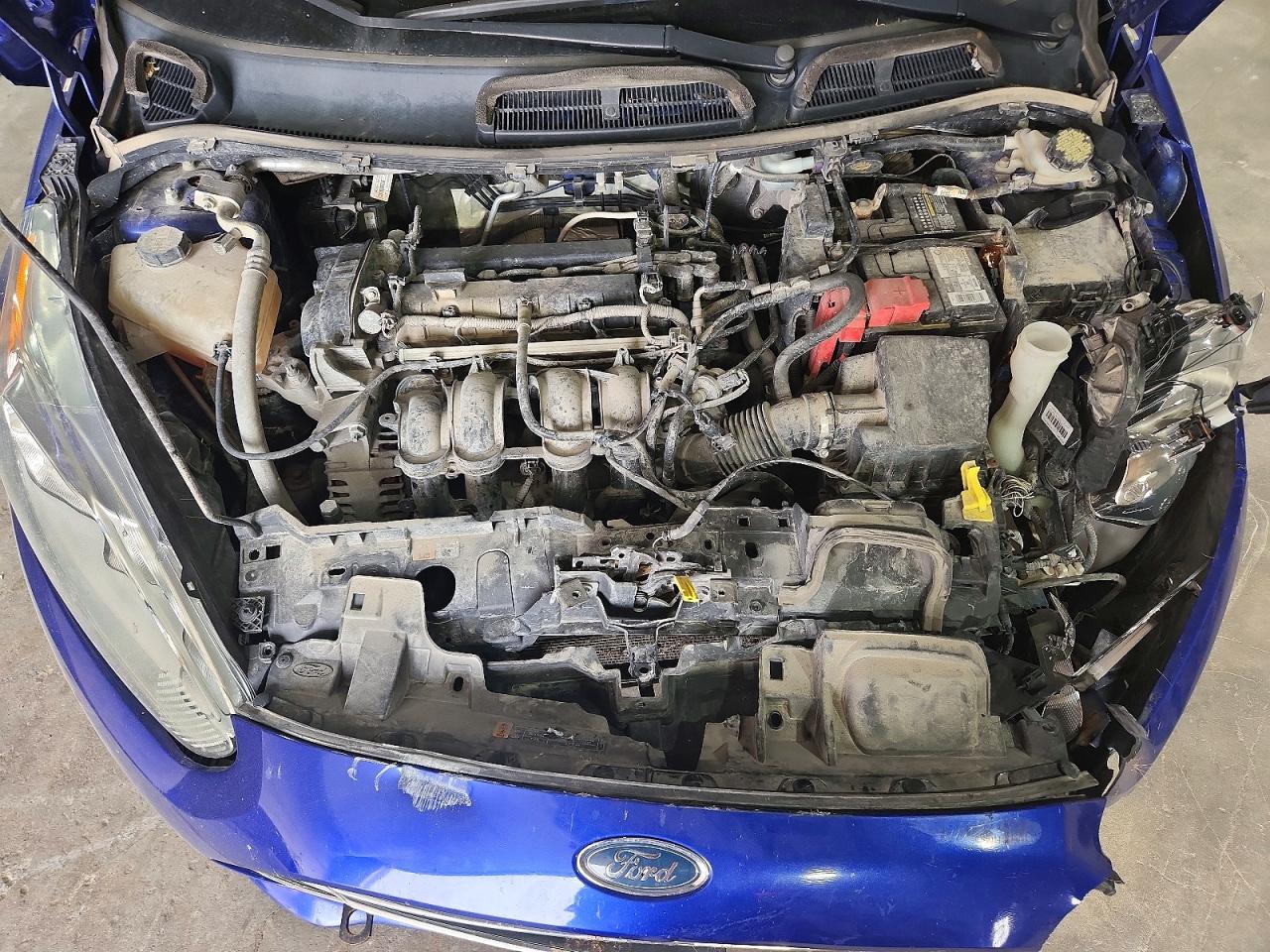 2014 Ford Fiesta Titanium Blue vin: 3FADP4FJ2EM169211