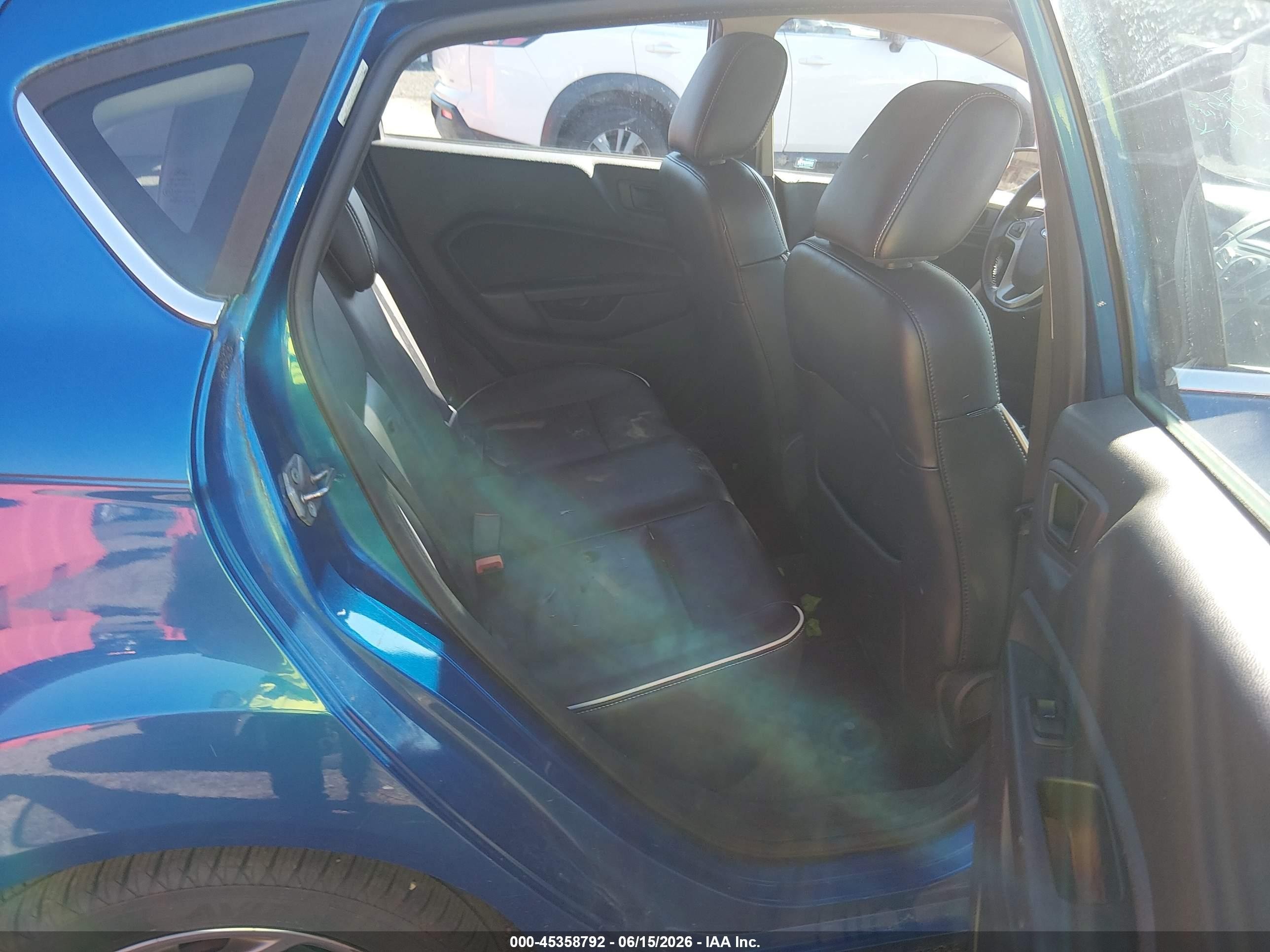 2011 Ford Fiesta Ses Blue vin: 3FADP4FJ3BM125763