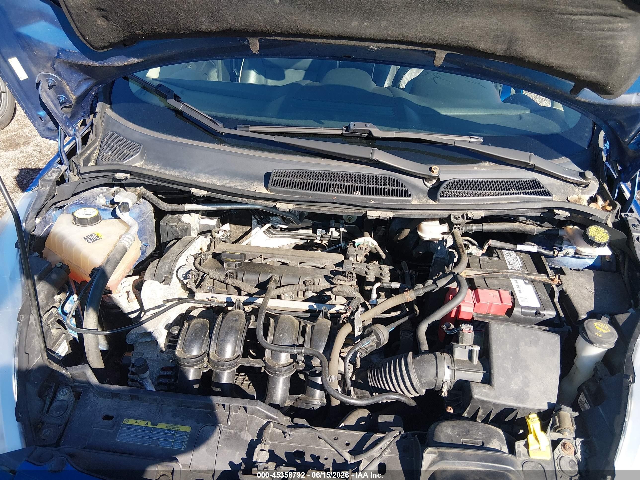 2011 Ford Fiesta Ses Blue vin: 3FADP4FJ3BM125763