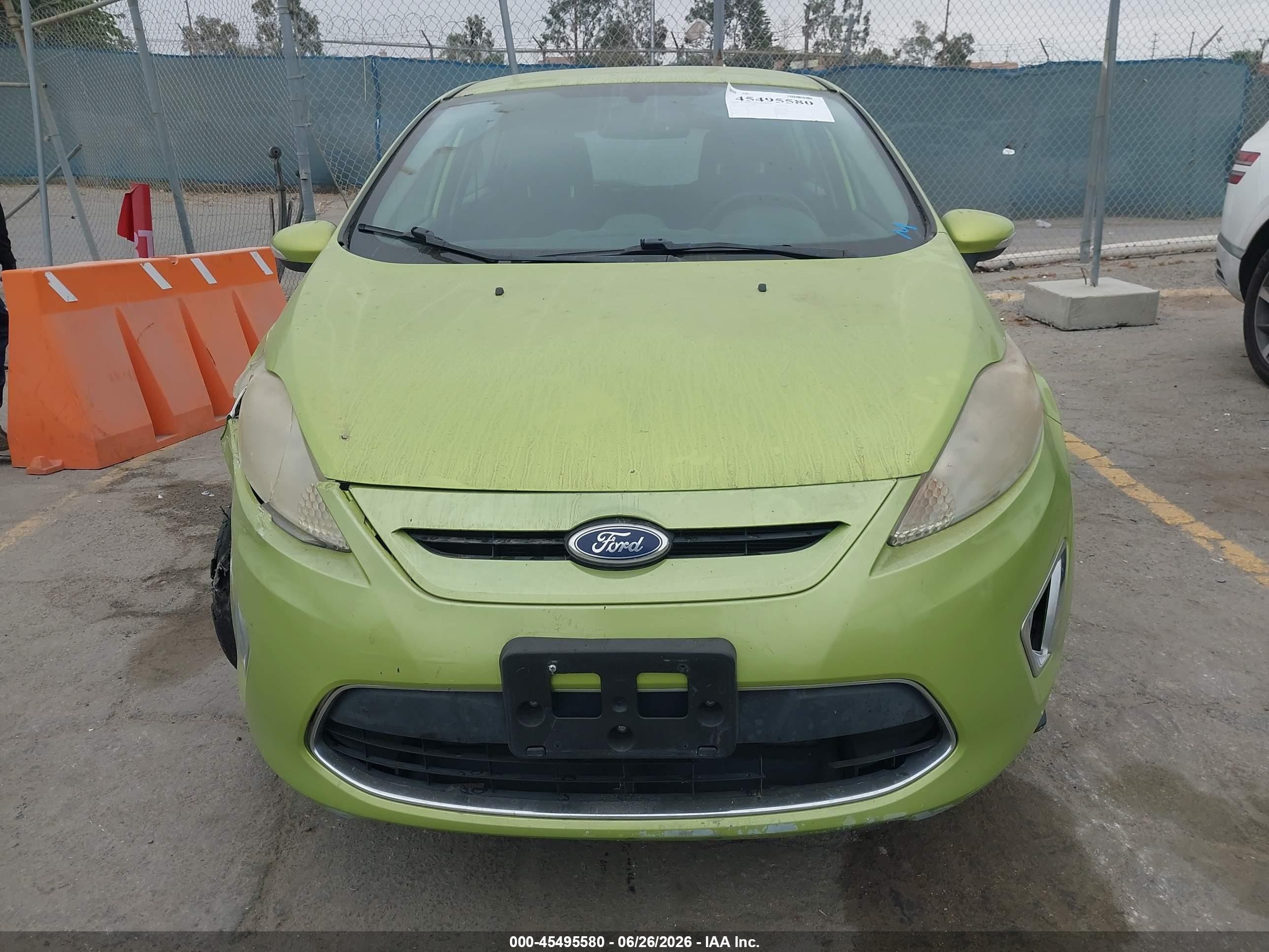 2011 Ford Fiesta Ses Зеленый vin: 3FADP4FJ3BM172758