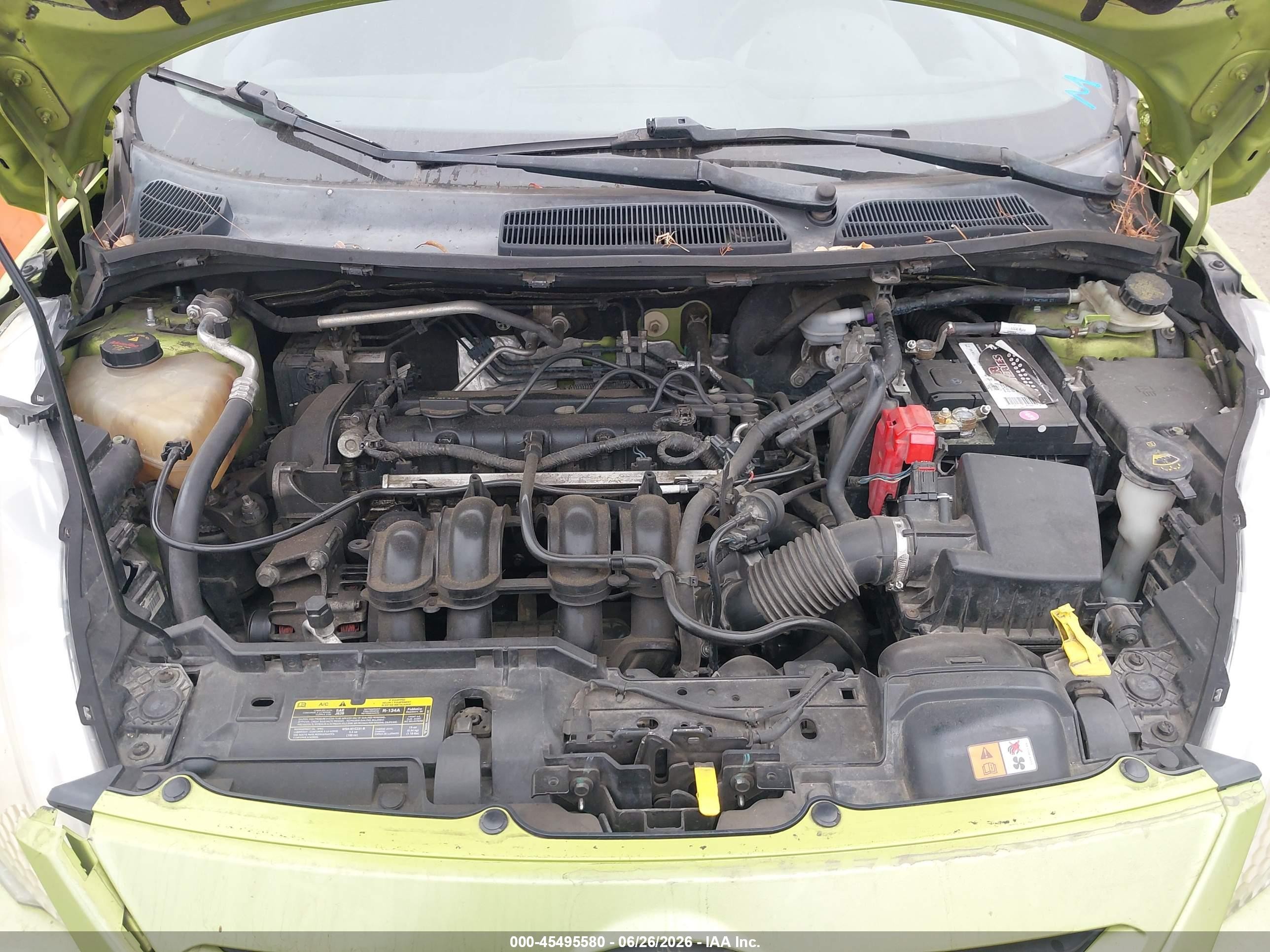 2011 Ford Fiesta Ses Зеленый vin: 3FADP4FJ3BM172758