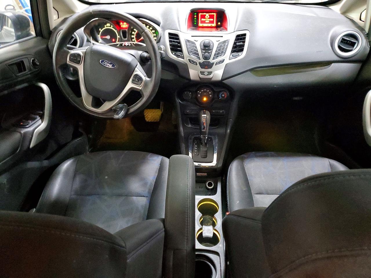 2012 Ford Fiesta Ses Black vin: 3FADP4FJ3CM172051