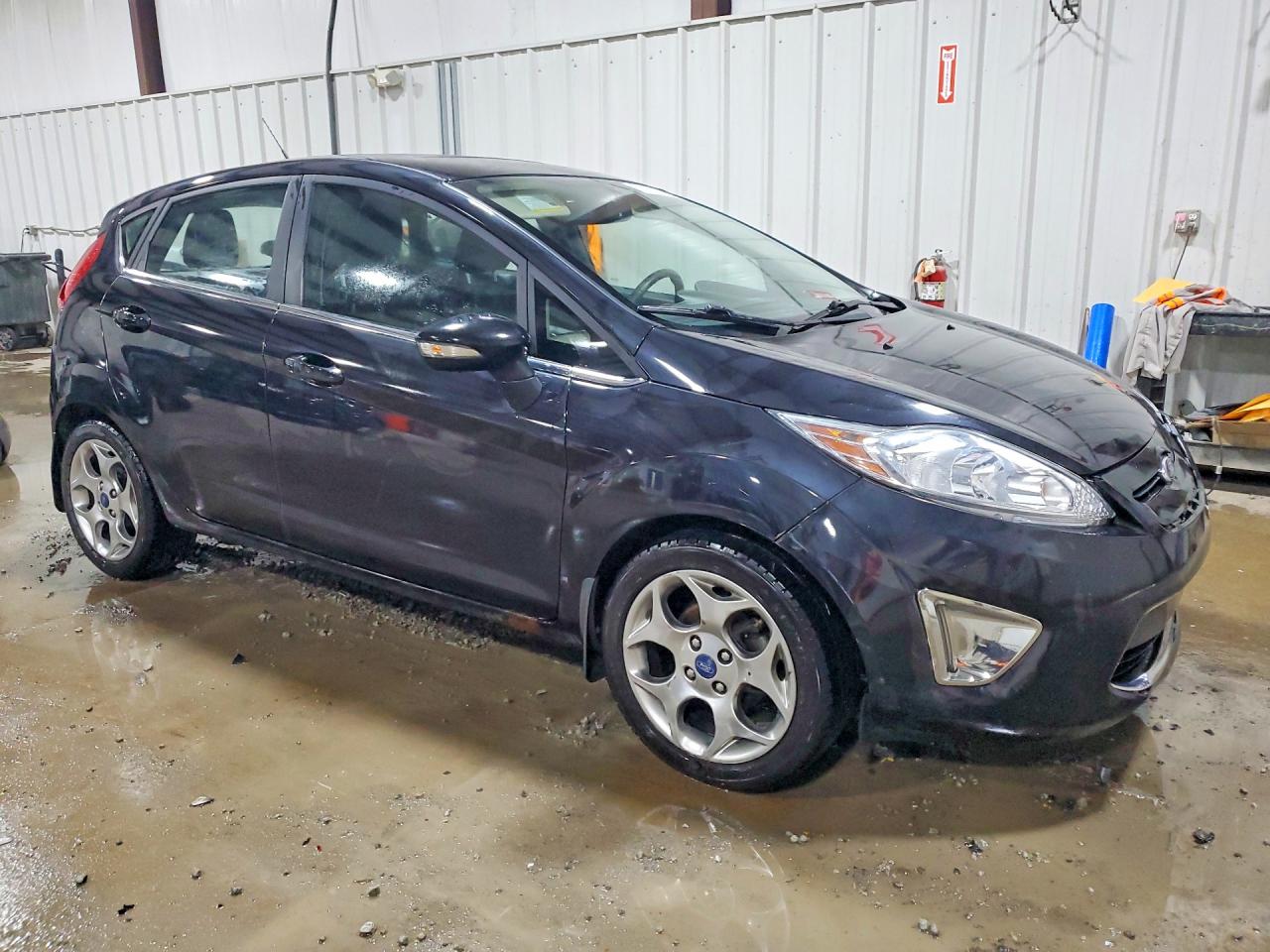 2012 Ford Fiesta Ses Black vin: 3FADP4FJ3CM172051