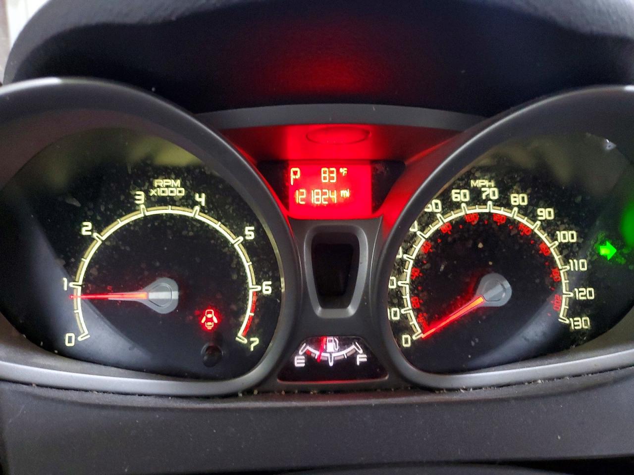 2012 Ford Fiesta Ses Black vin: 3FADP4FJ3CM172051