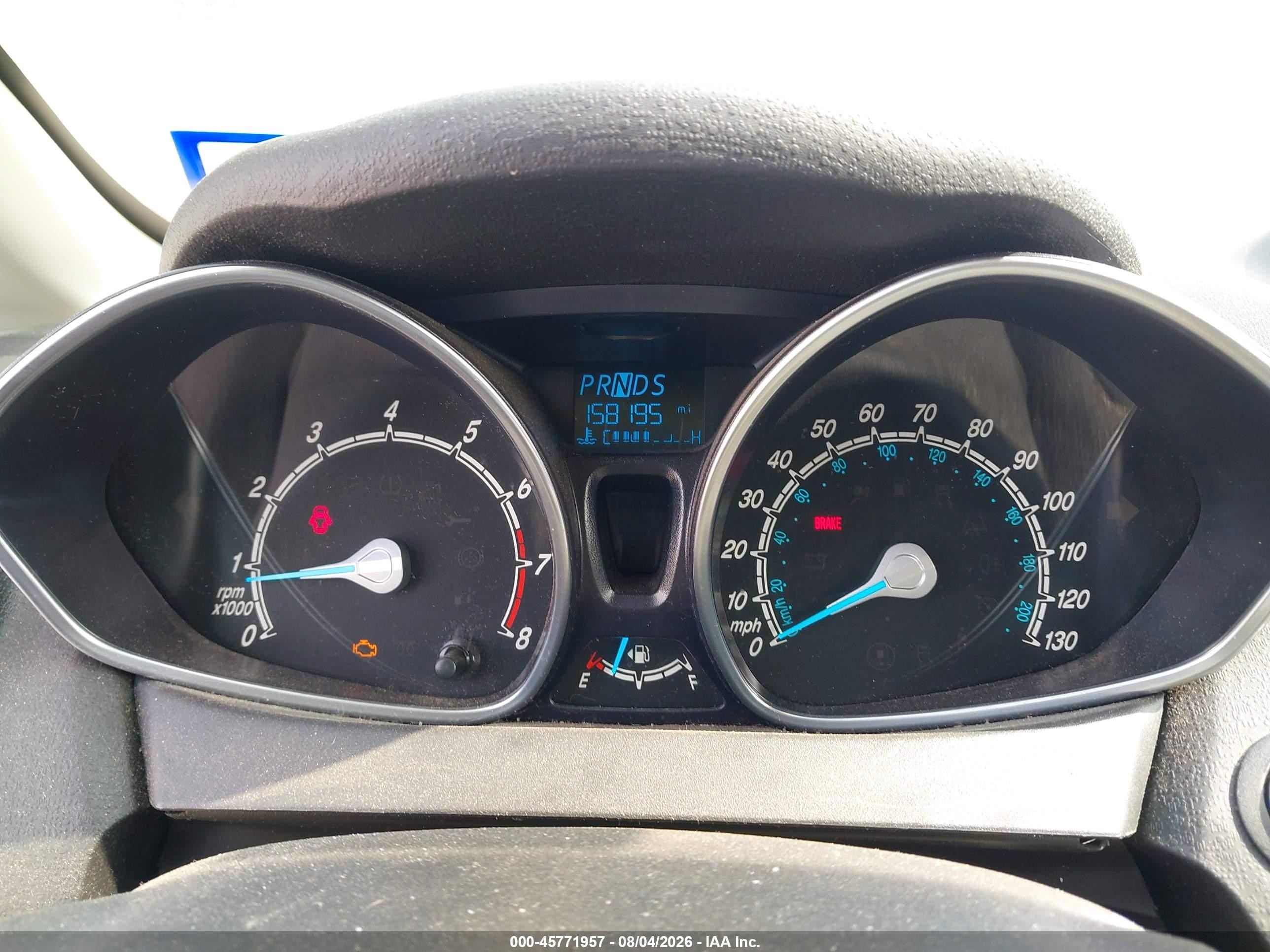 2014 Ford Fiesta Titanium Gray vin: 3FADP4FJ3EM176961