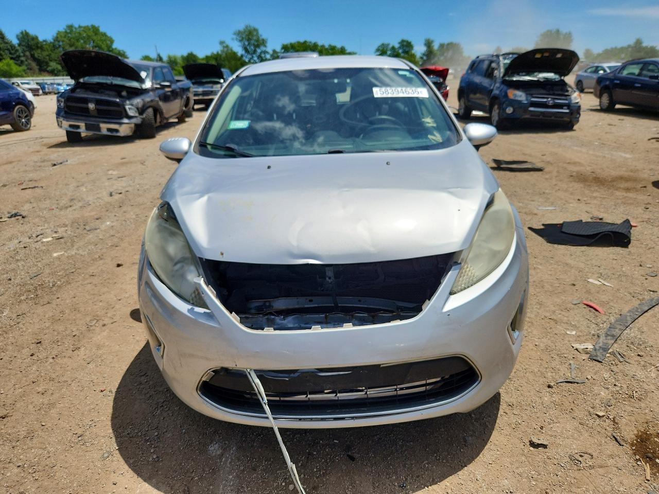 2011 Ford Fiesta Ses Silver vin: 3FADP4FJ4BM181968