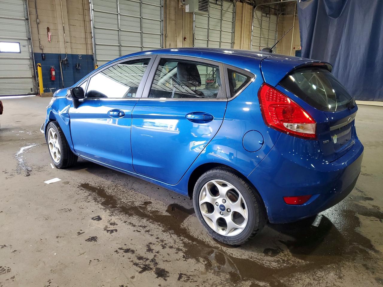 2011 Ford Fiesta Ses Blue vin: 3FADP4FJ4BM196261