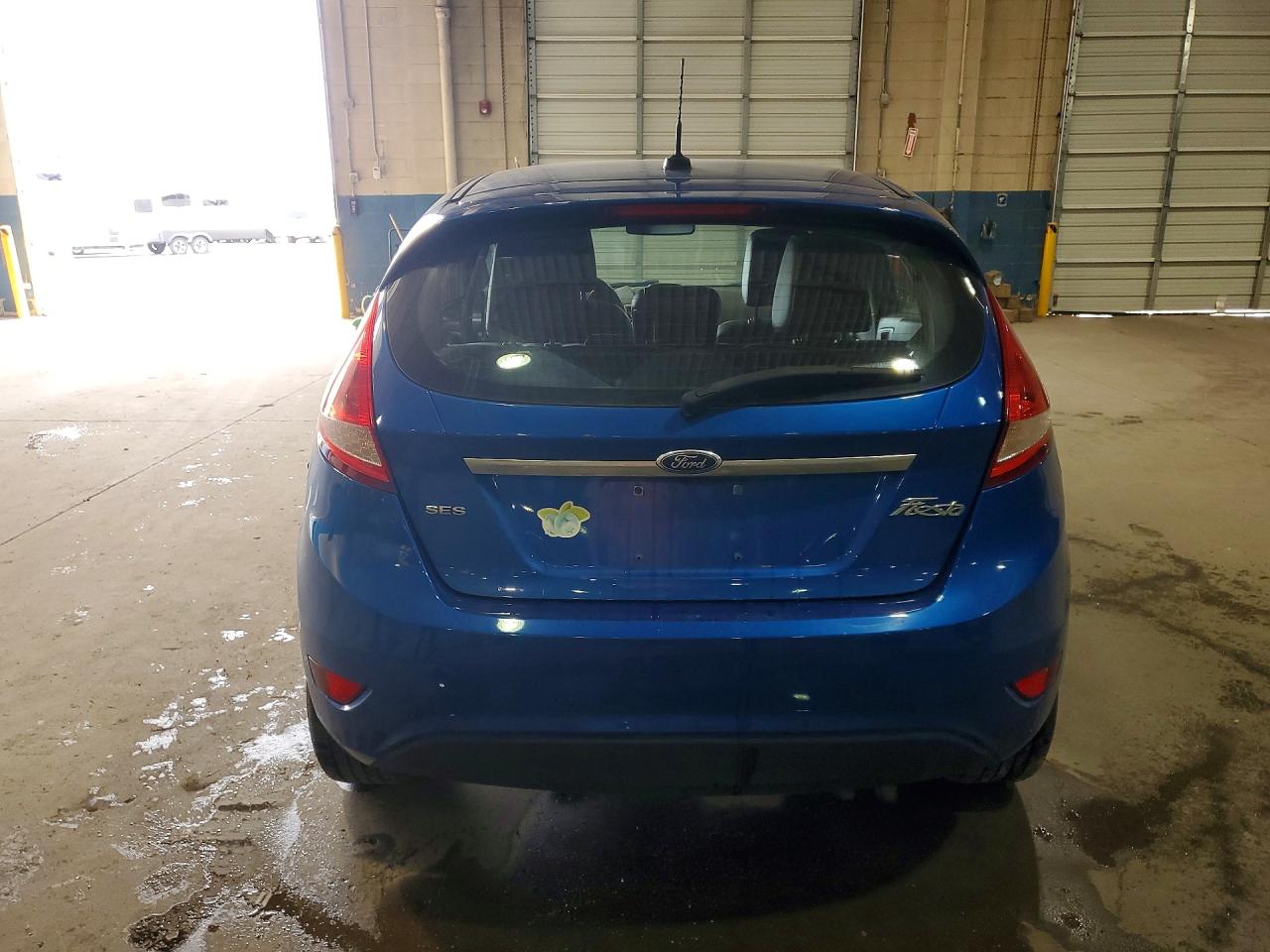 2011 Ford Fiesta Ses Blue vin: 3FADP4FJ4BM196261