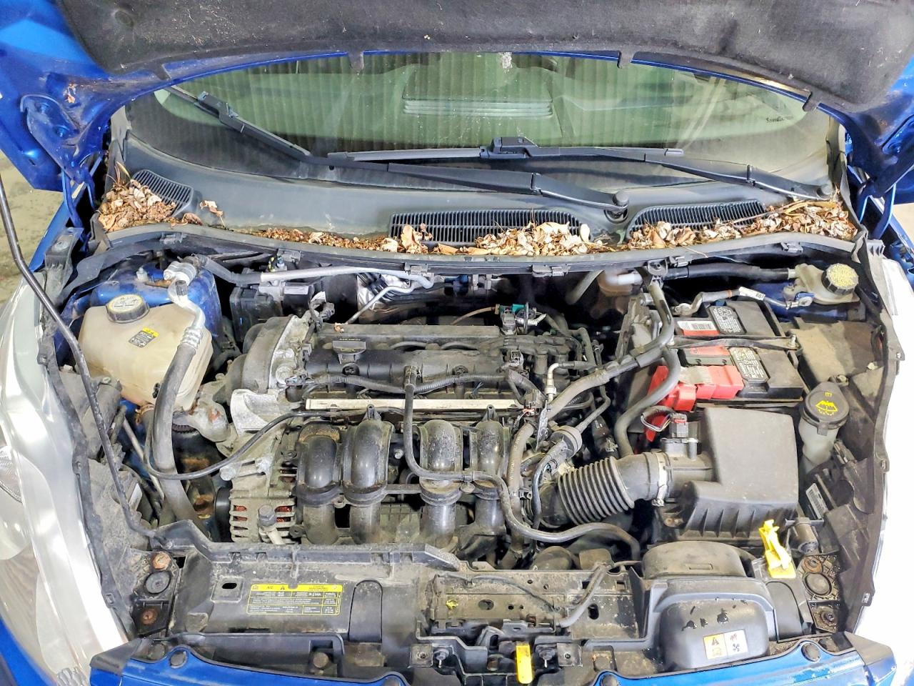 2011 Ford Fiesta Ses Blue vin: 3FADP4FJ4BM196261