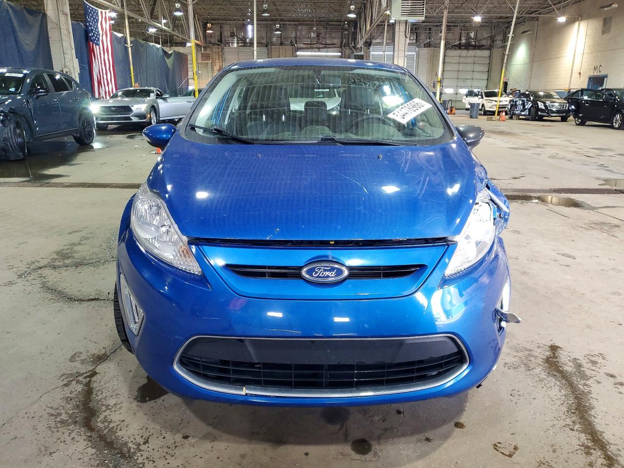 2011 Ford Fiesta Ses Blue vin: 3FADP4FJ4BM196261