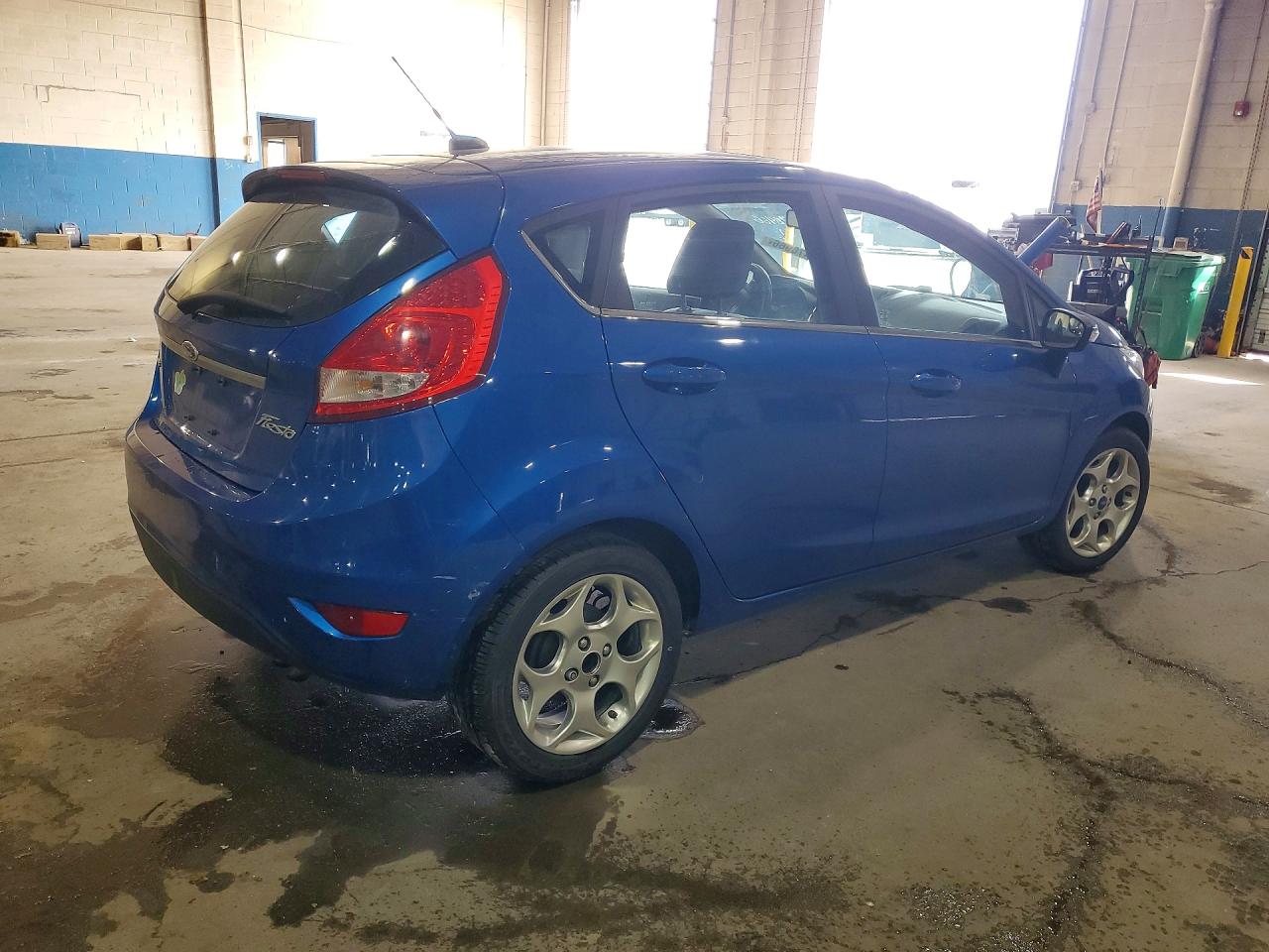 2011 Ford Fiesta Ses Blue vin: 3FADP4FJ4BM196261