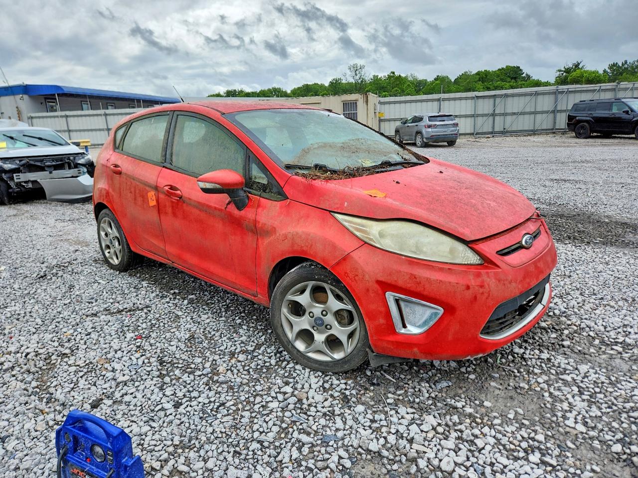 2012 Ford Fiesta Ses Red vin: 3FADP4FJ4CM173726