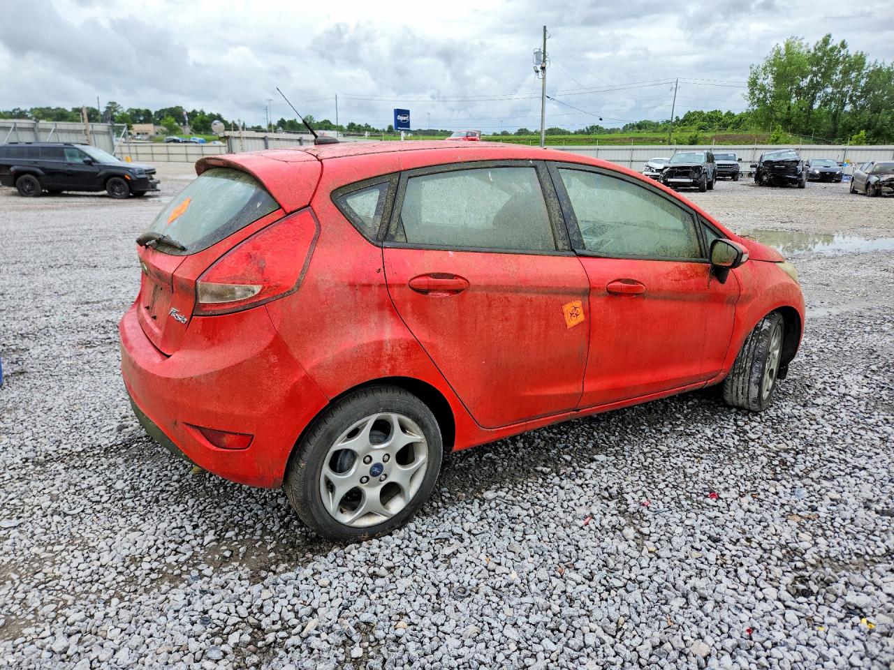 2012 Ford Fiesta Ses Red vin: 3FADP4FJ4CM173726