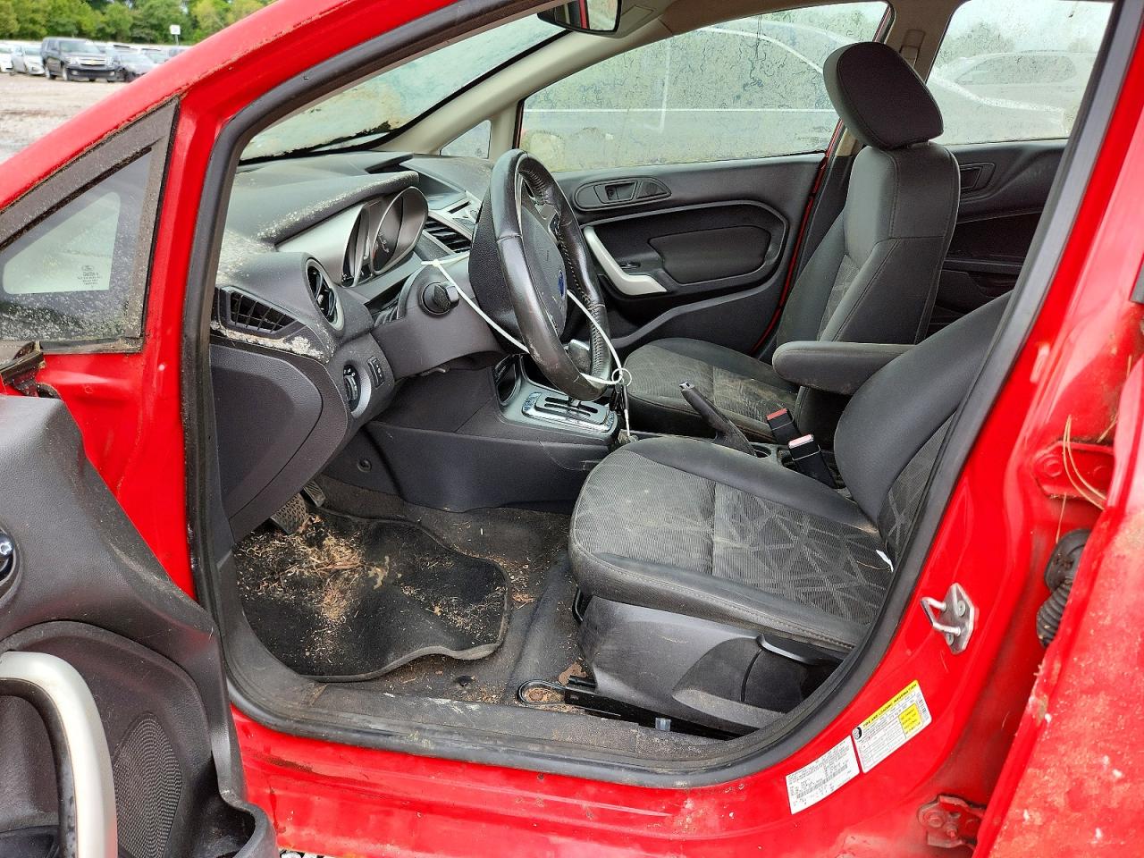 2012 Ford Fiesta Ses Red vin: 3FADP4FJ4CM173726