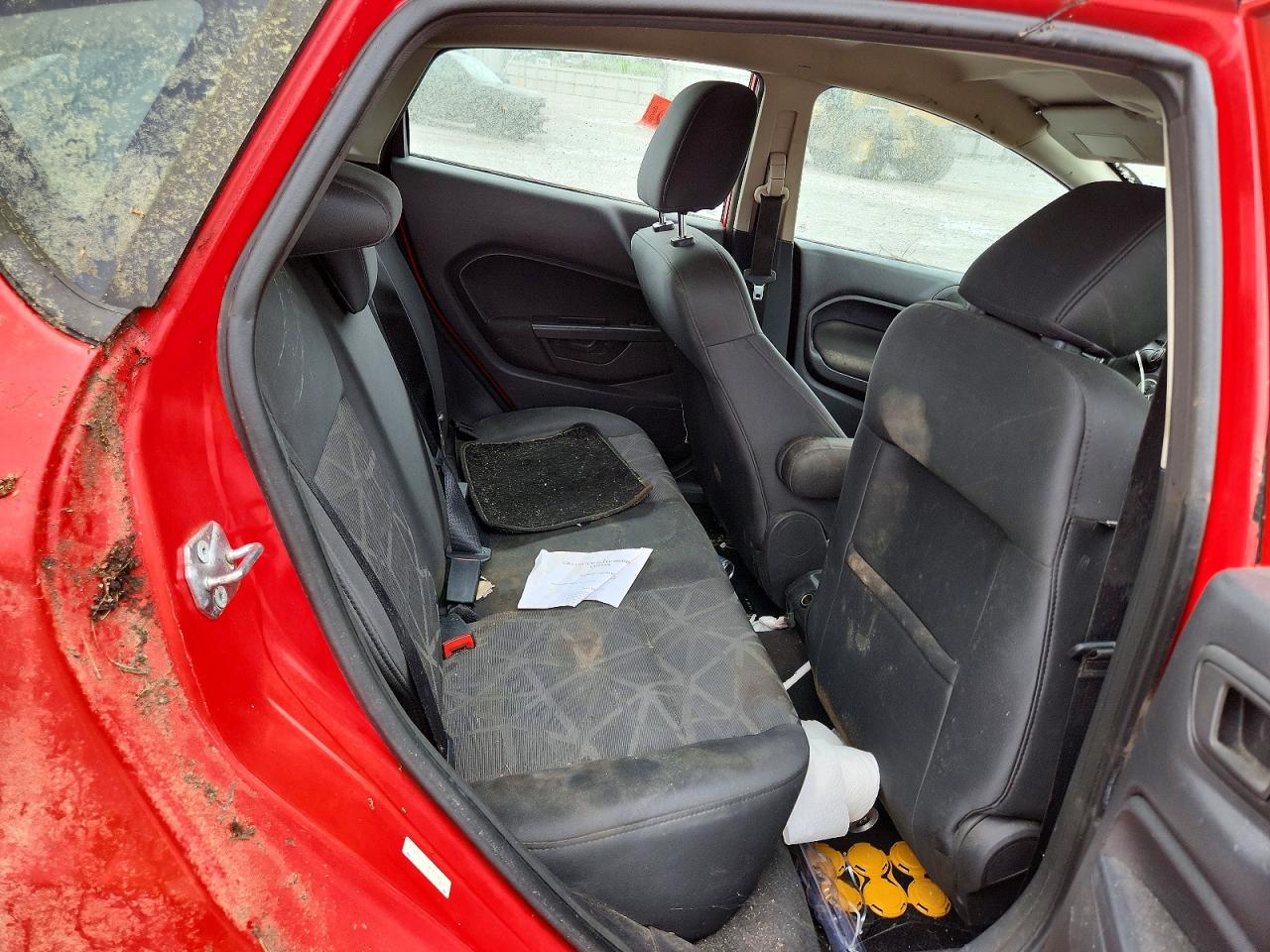 2012 Ford Fiesta Ses Red vin: 3FADP4FJ4CM173726