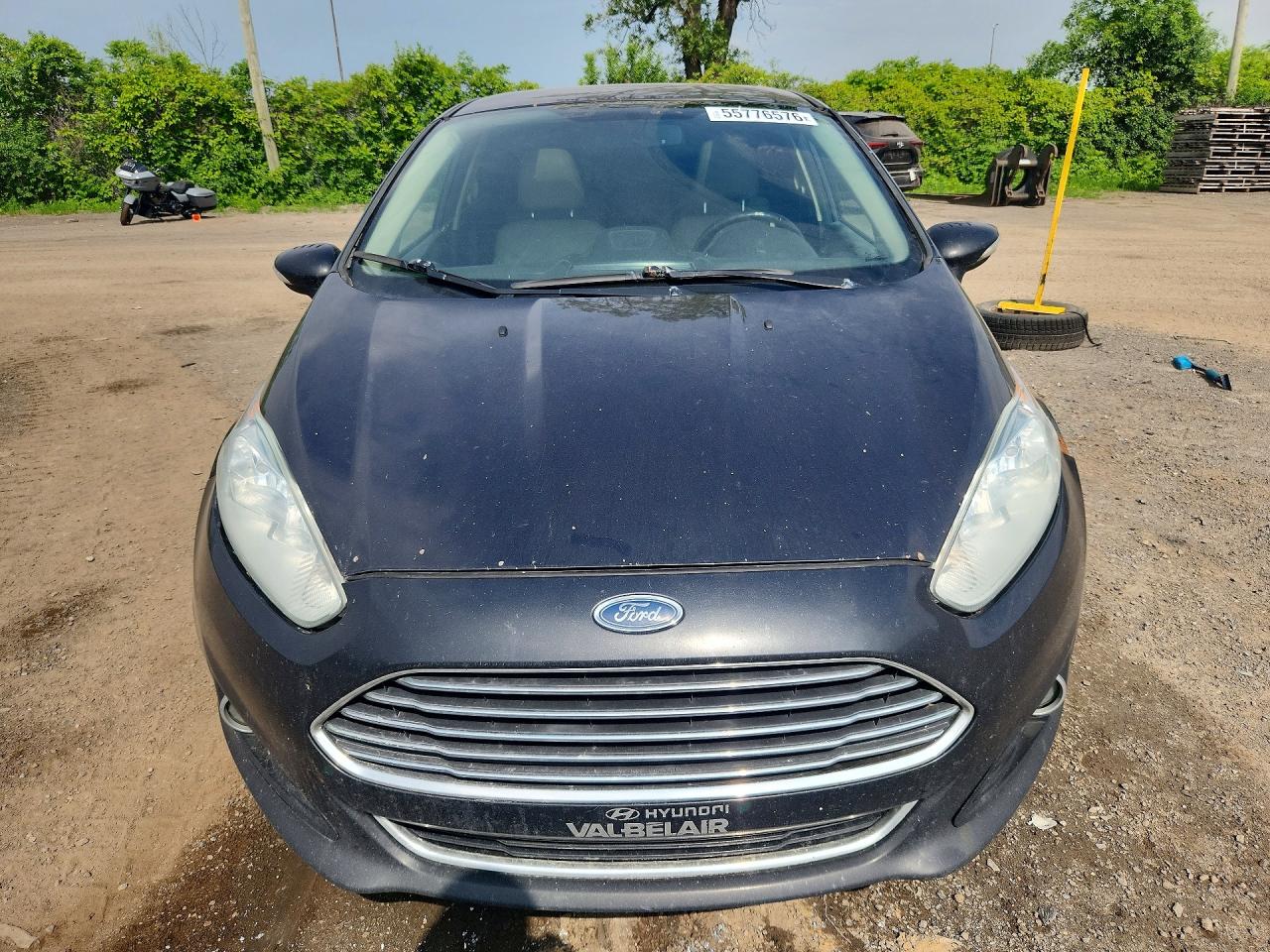 2014 Ford Fiesta Titanium Black vin: 3FADP4FJ4EM185488
